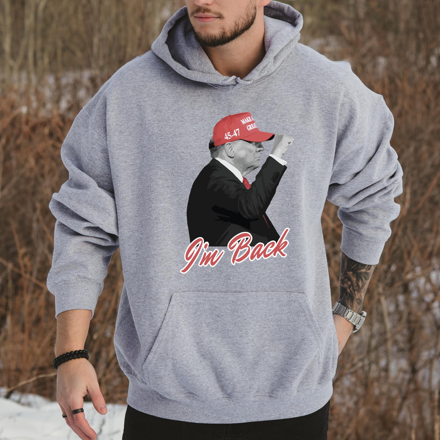 Trump "I'm Back" - Unisex Hoodie