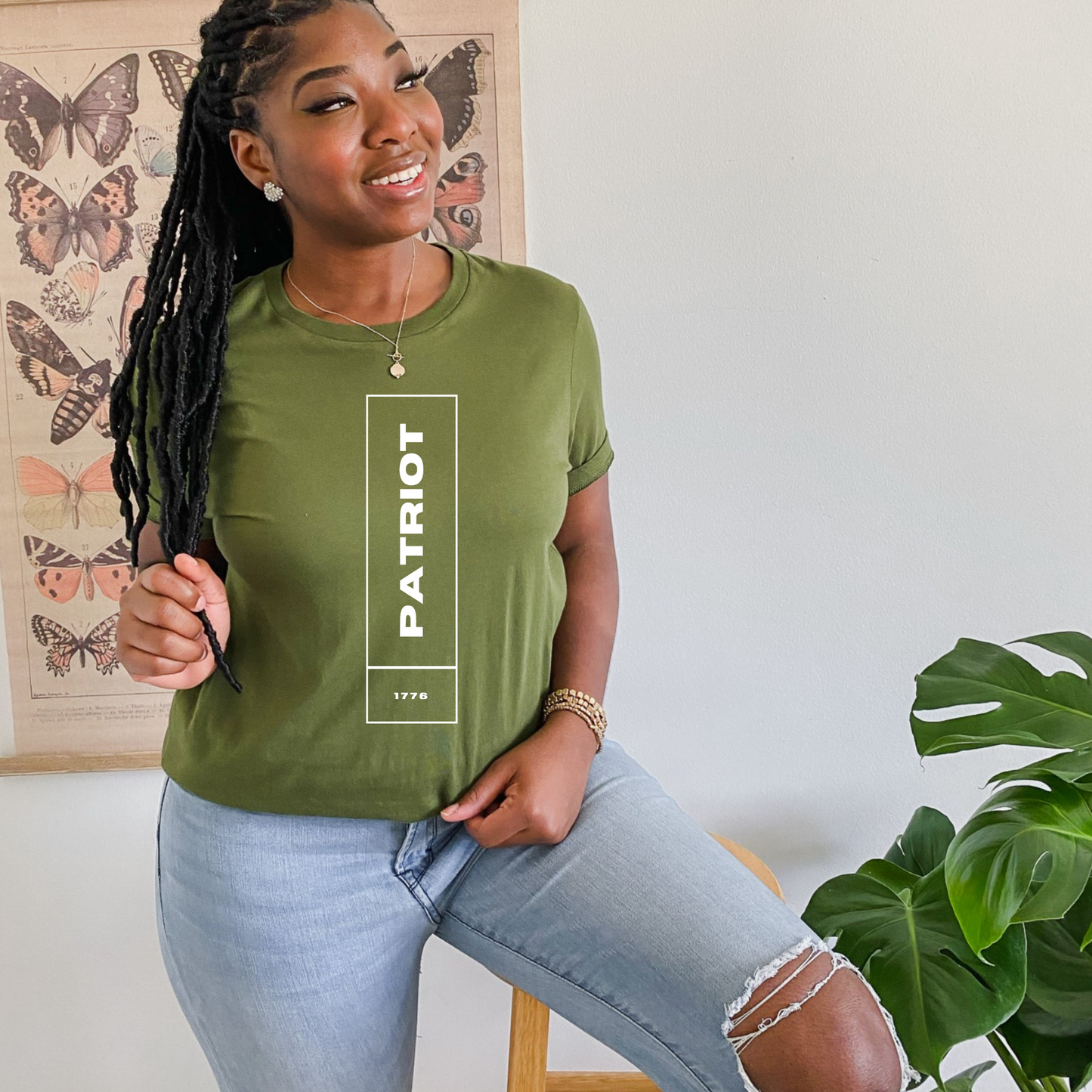 Patriot 1776 - Unisex Jersey Tee