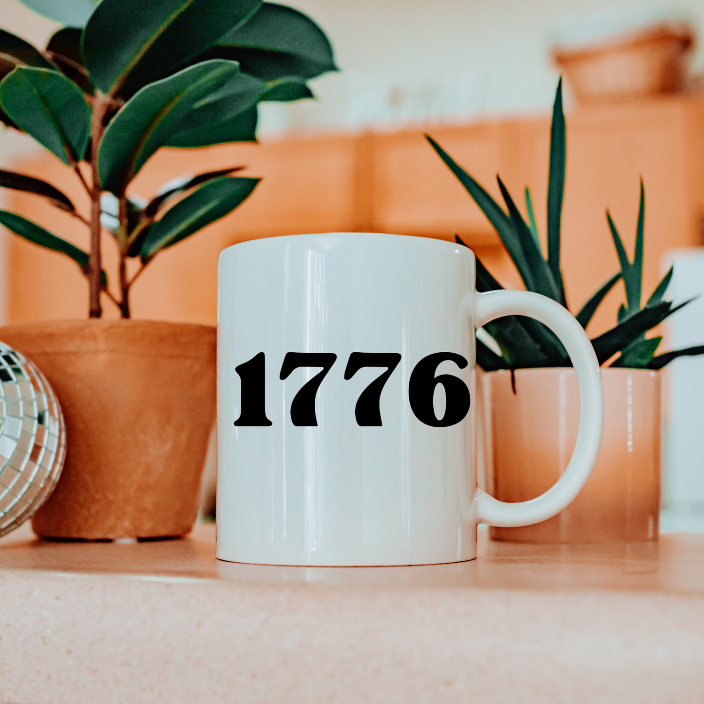 1776 - White Glossy Mug