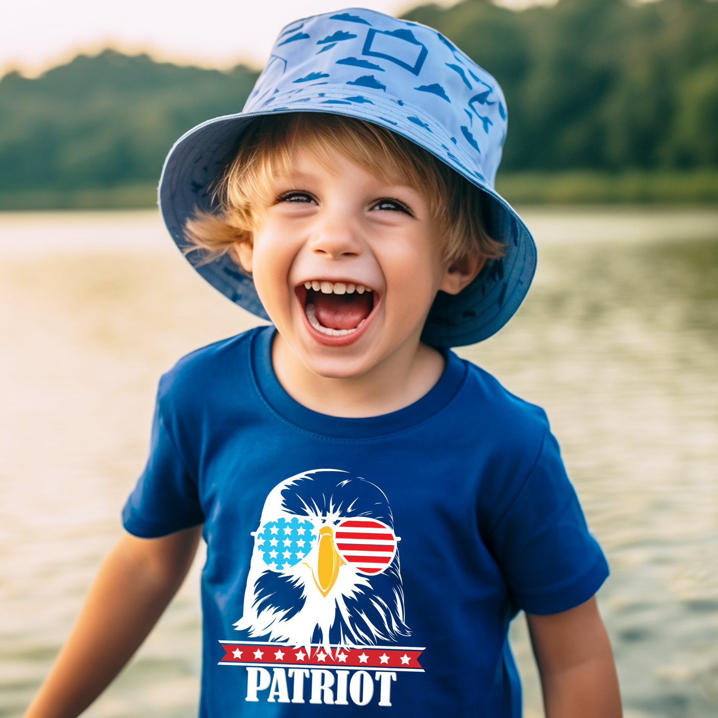 Patriot Eagle - Youth Short Sleeve T-Shirt