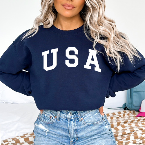 USA - Unisex Crewneck Sweatshirt
