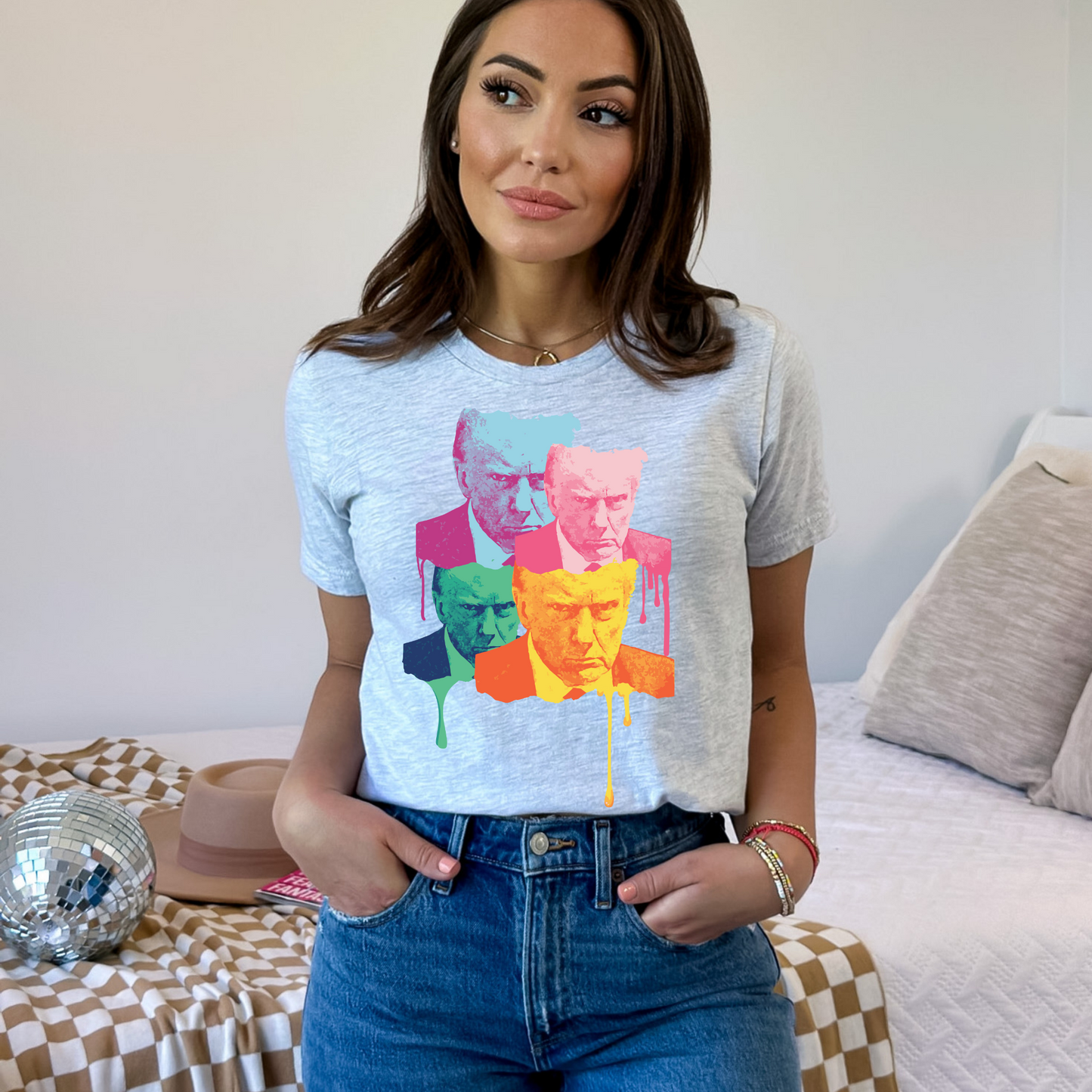 Trump Mugshot Drip - Unisex Jersey Tee