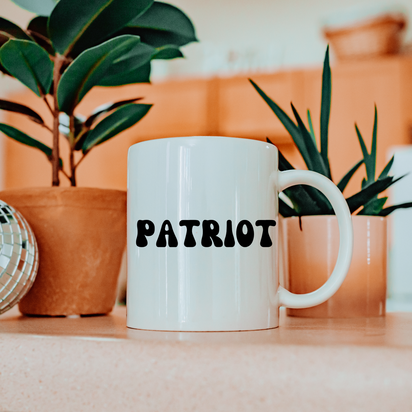Patriot - White Glossy Mug