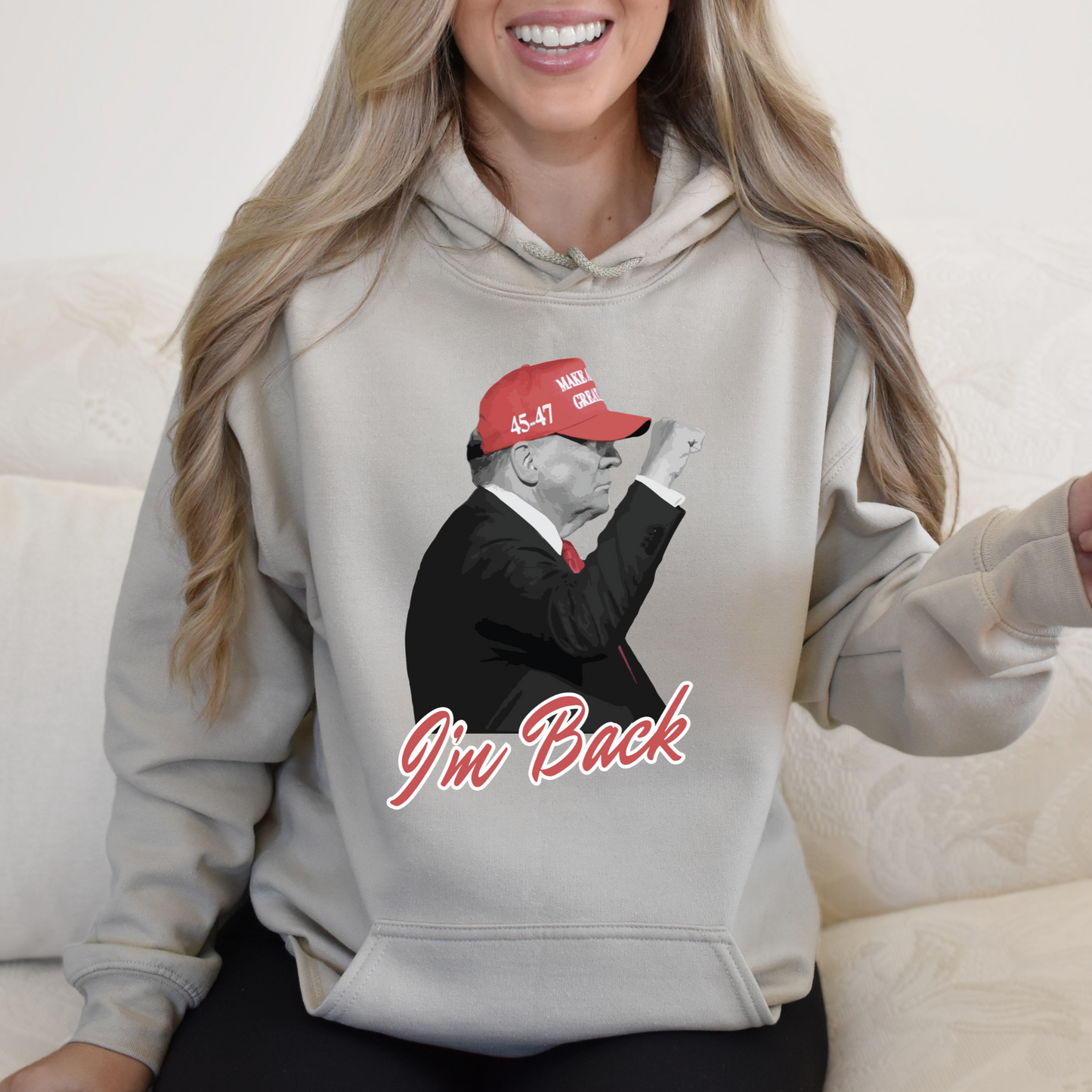 Trump "I'm Back" - Unisex Hoodie