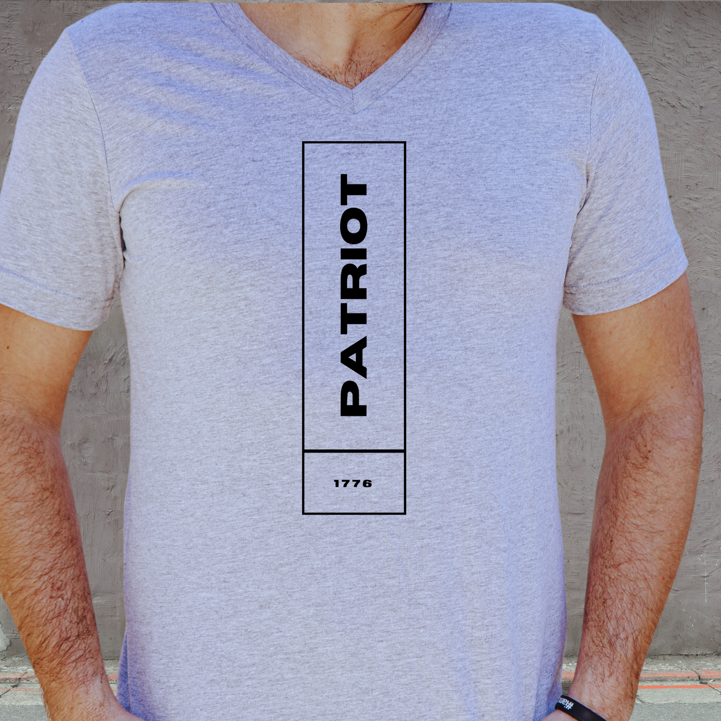Patriot 1776 - Unisex Jersey V-Neck Tee