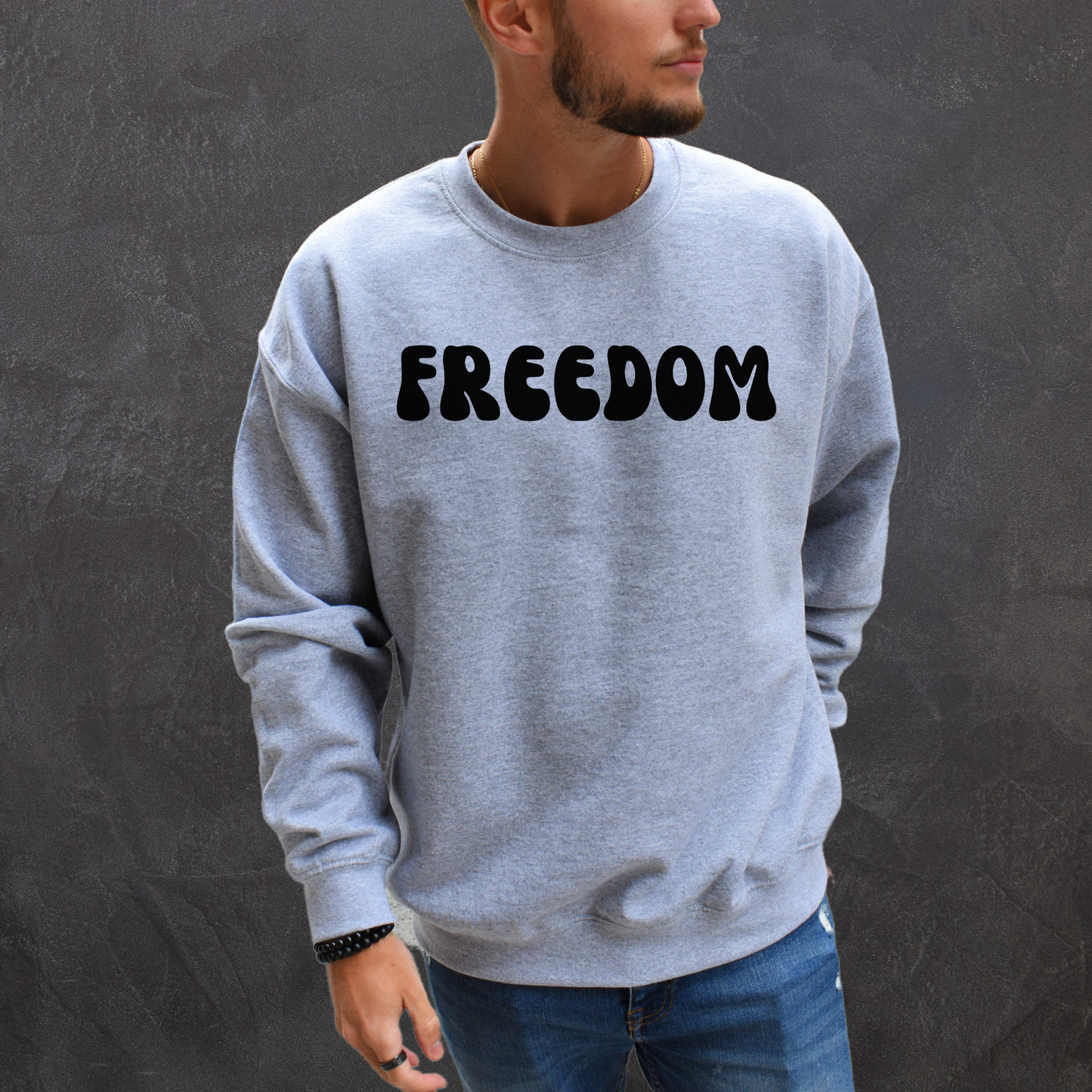 Freedom - Unisex Crewneck Sweatshirt