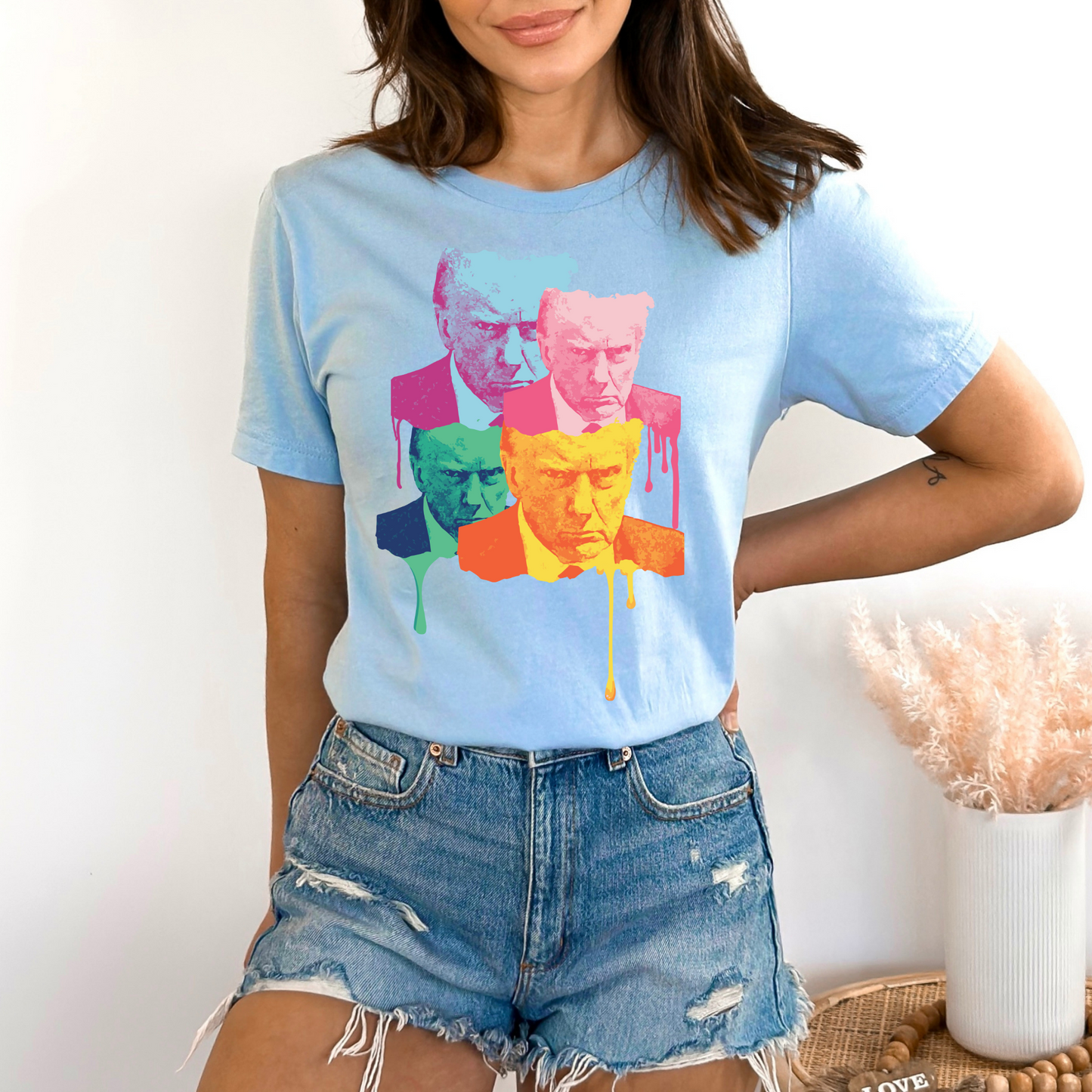 Trump Mugshot Drip - Unisex Jersey Tee