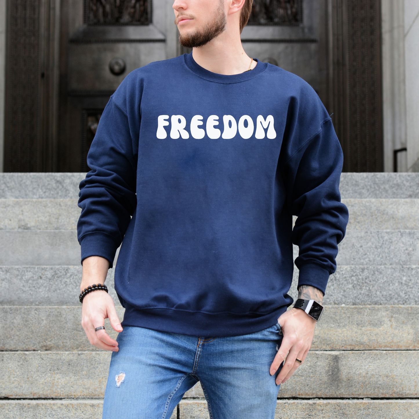 Freedom - Unisex Crewneck Sweatshirt
