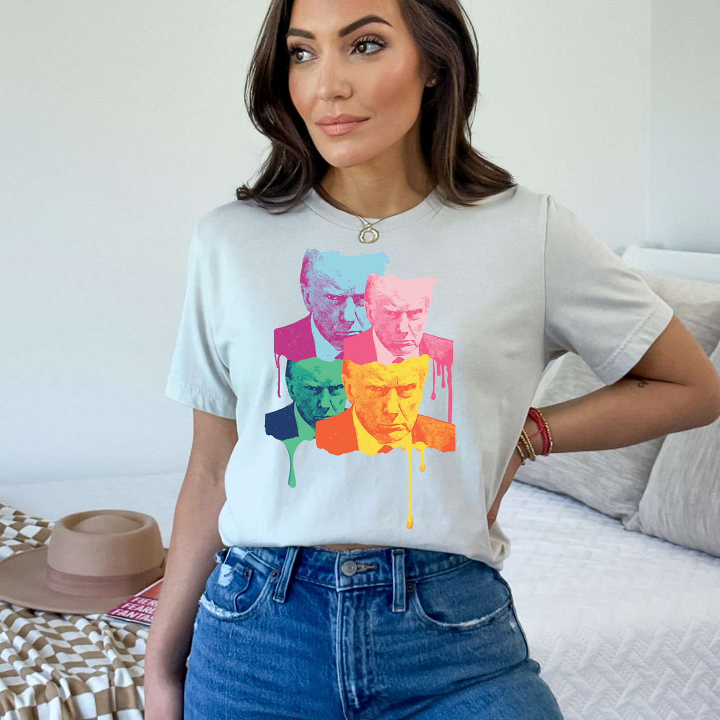 Trump Mugshot Drip - Unisex Jersey Tee