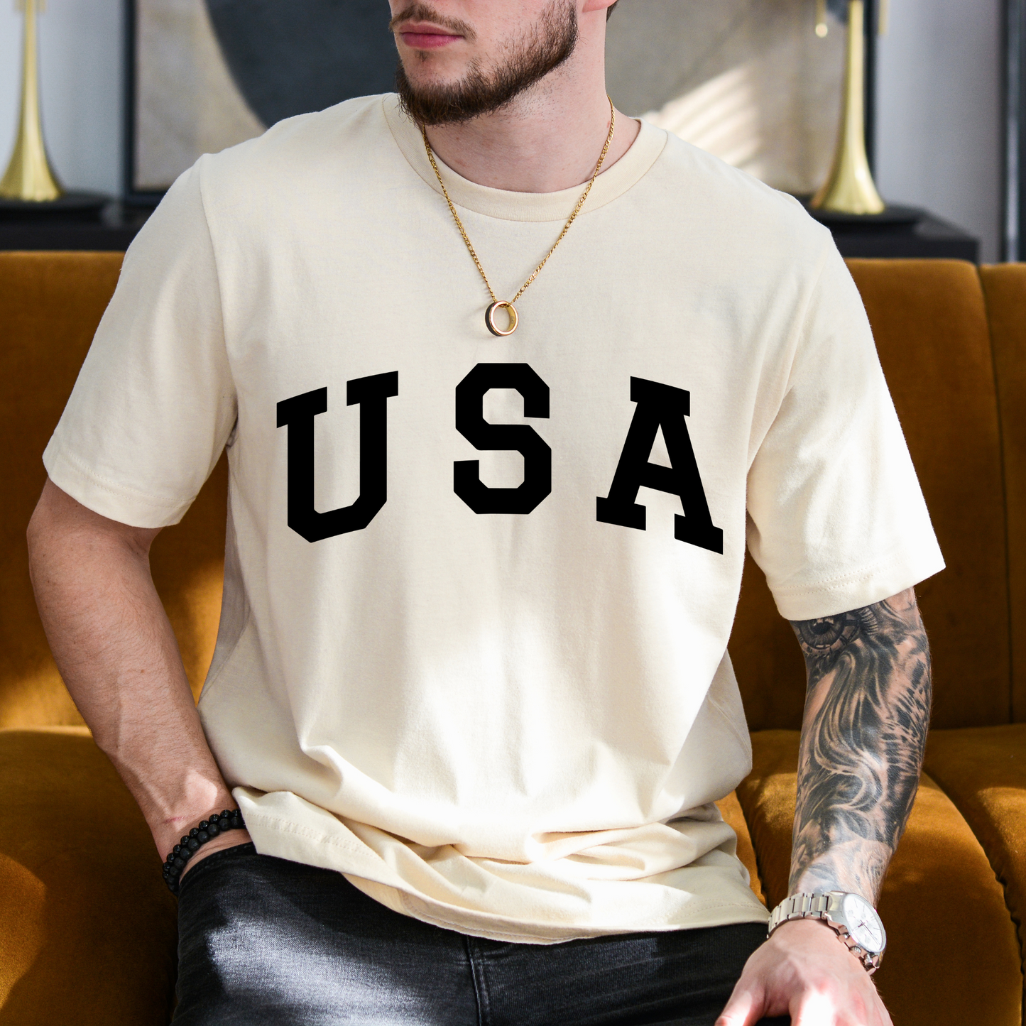 USA - Unisex Jersey Tee