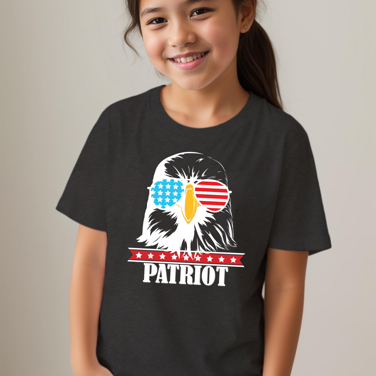 Patriot Eagle - Youth Short Sleeve T-Shirt