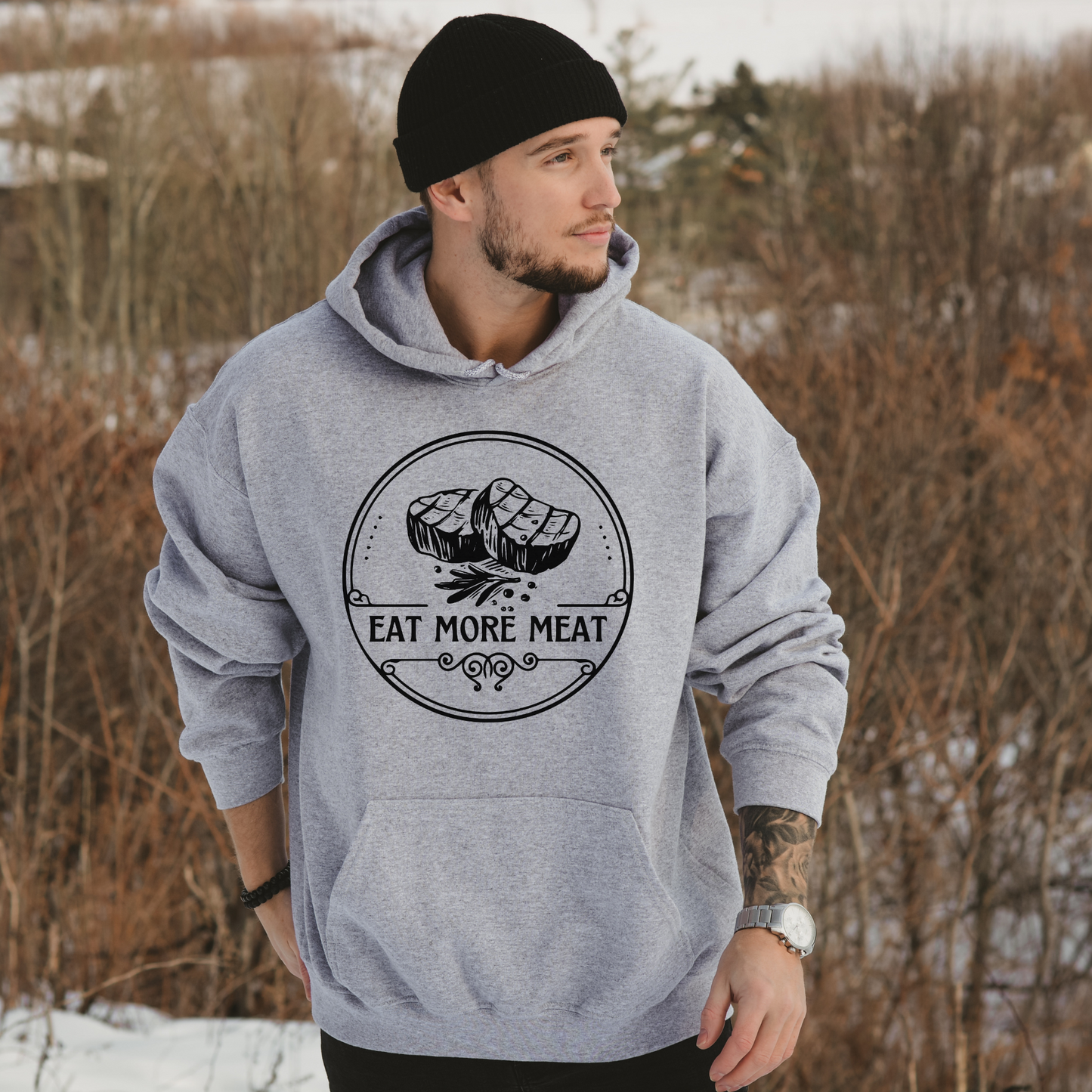 Eat More Meat - Unisex Hoodie