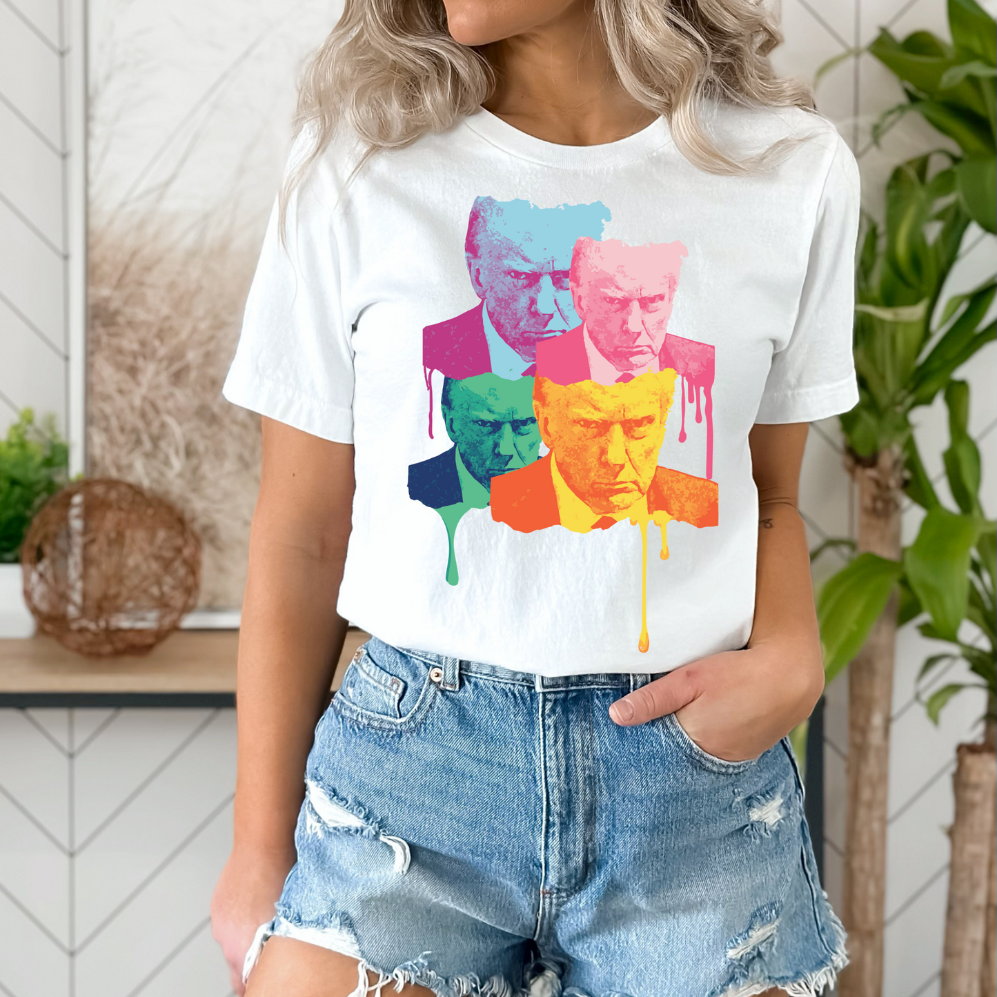 Trump Mugshot Drip - Unisex Jersey Tee