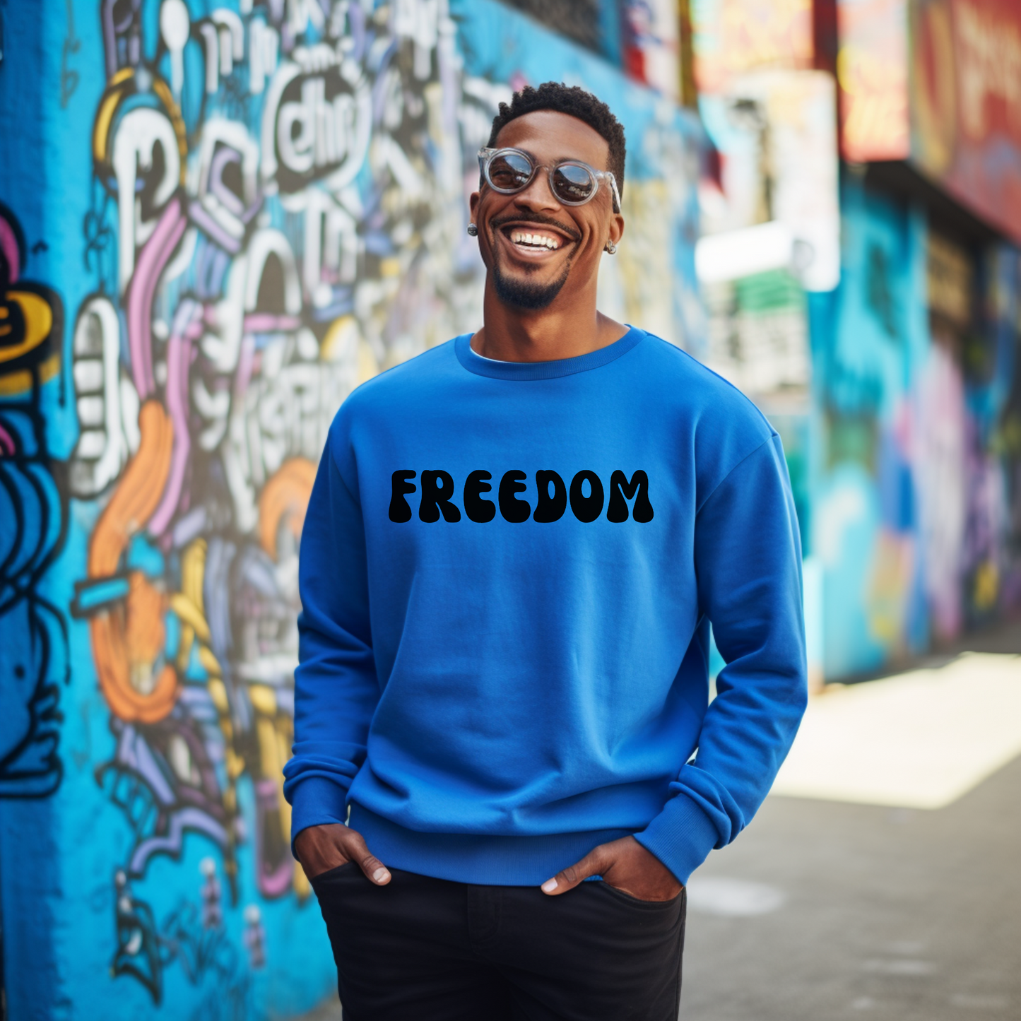 Freedom - Unisex Crewneck Sweatshirt