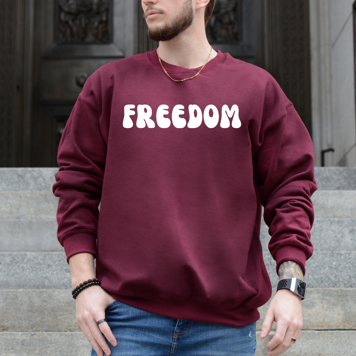Freedom - Unisex Crewneck Sweatshirt
