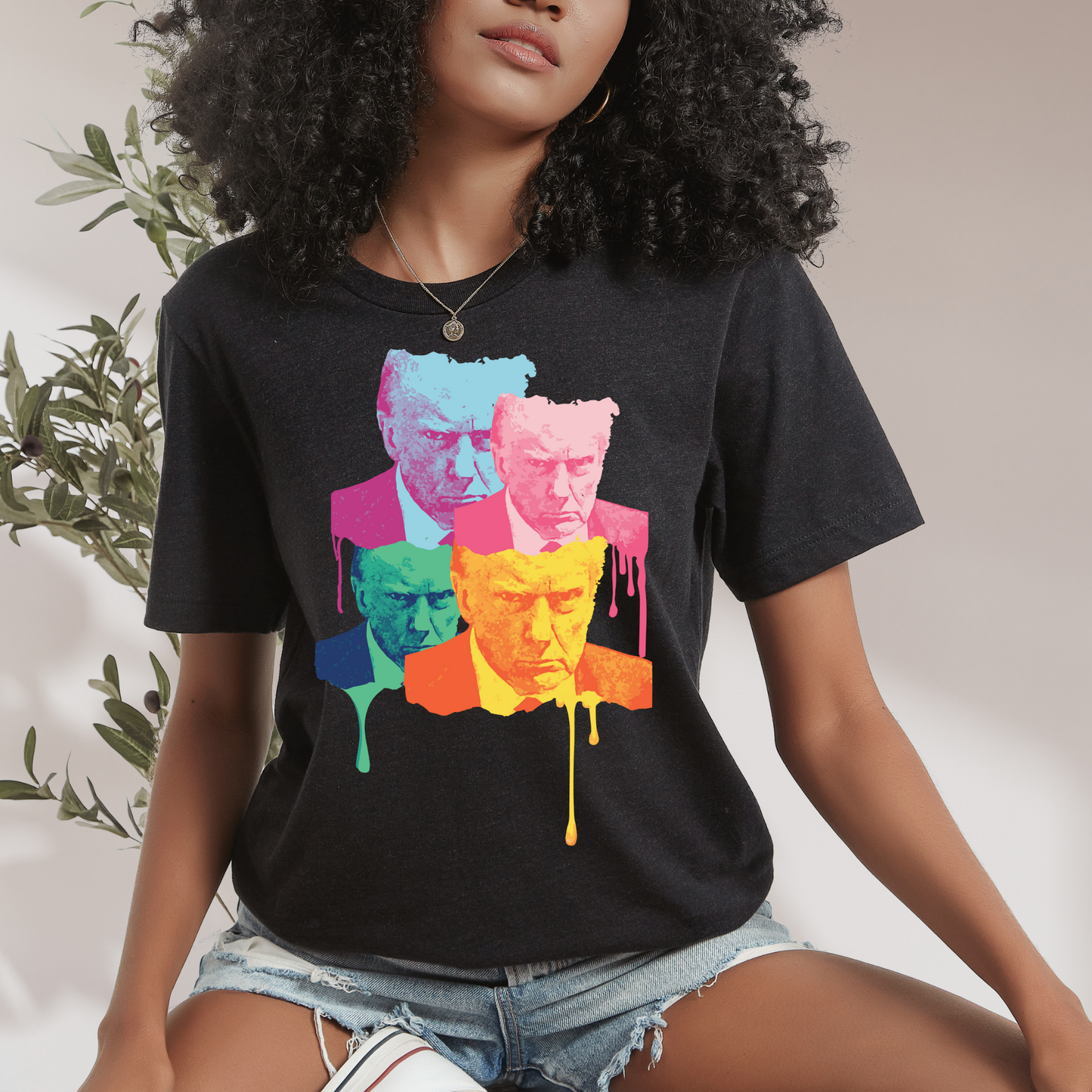 Trump Mugshot Drip - Unisex Jersey Tee