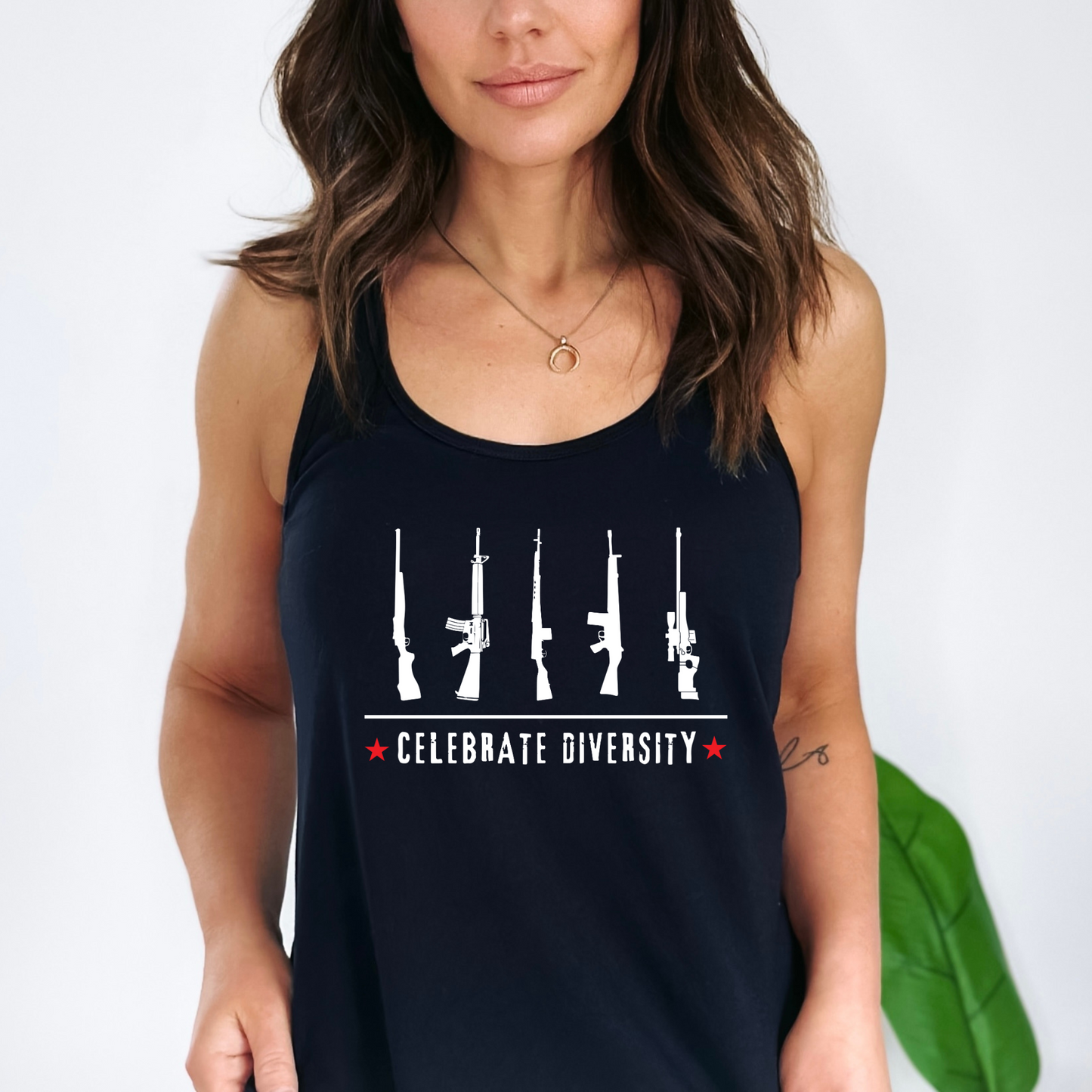 Celebrate Diversity - Women's Racerback Tank