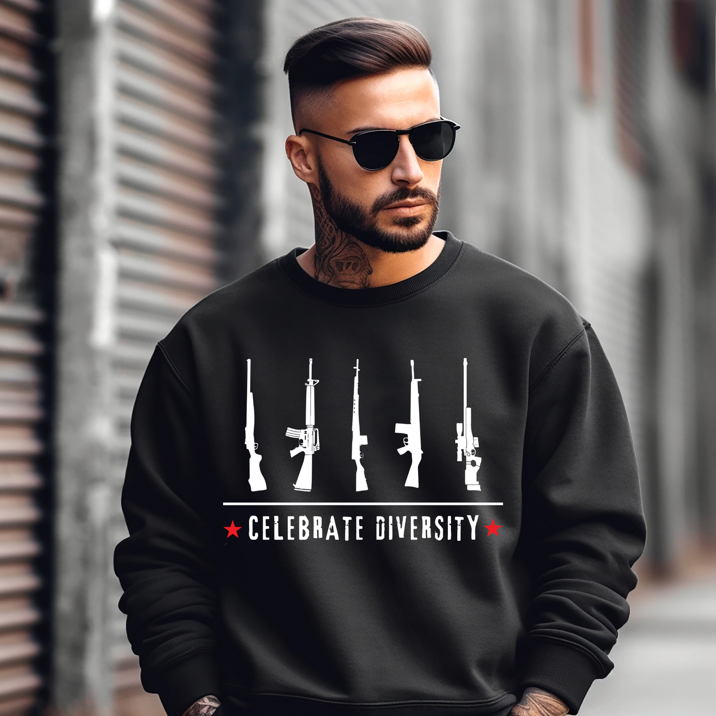 Celebrate Diversity - Unisex Crewneck Sweatshirt