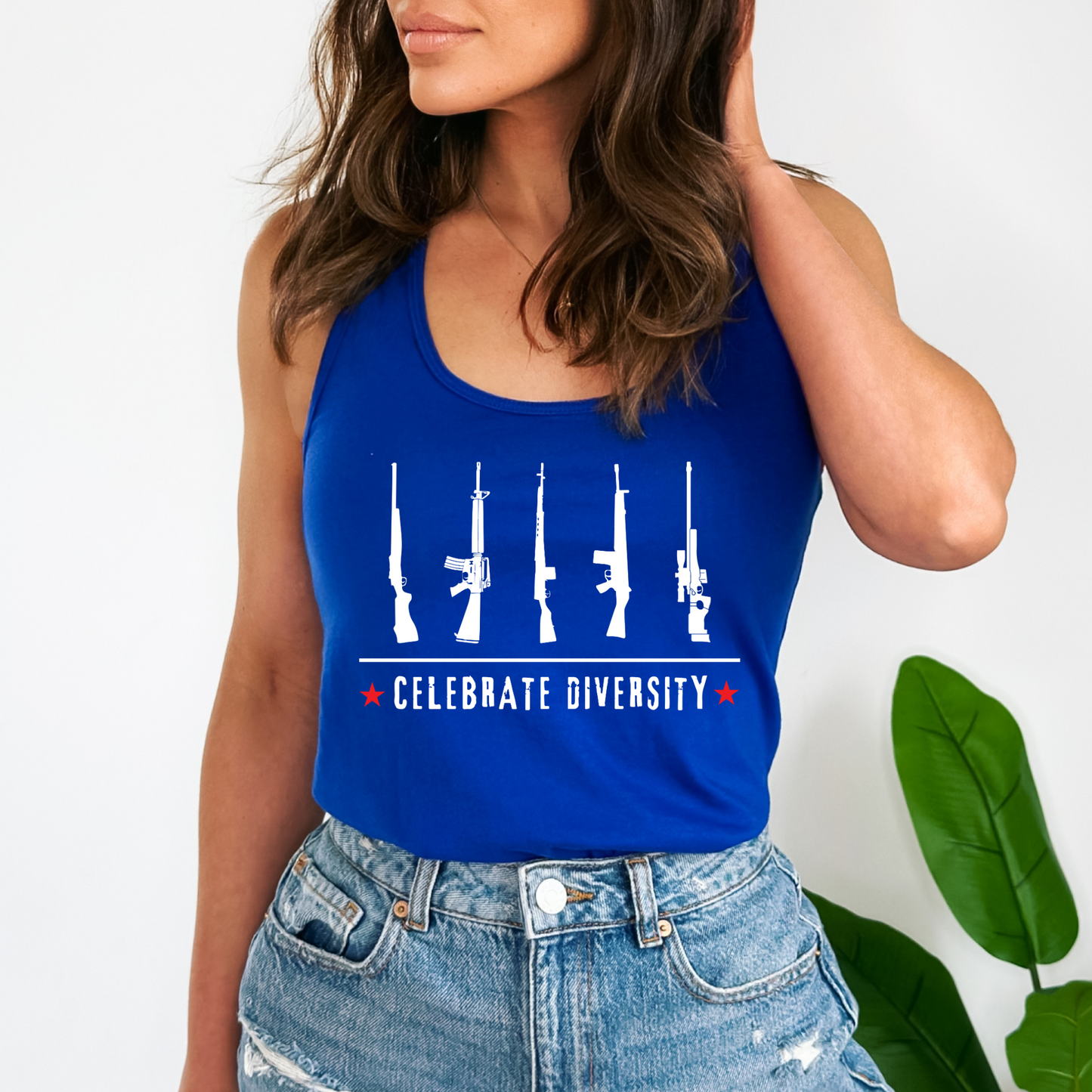 Celebrate Diversity - Women's Racerback Tank