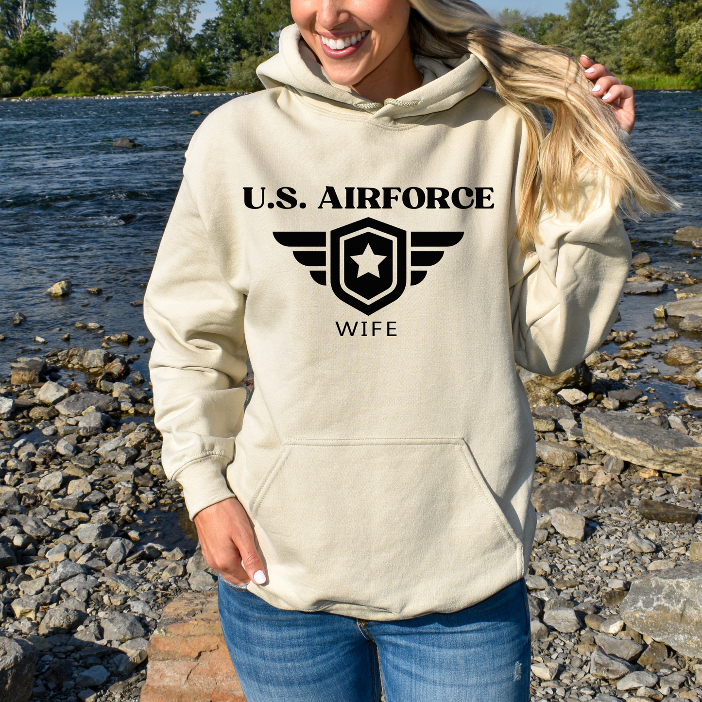 U.S. Airforce Wife - Unisex Hoodie