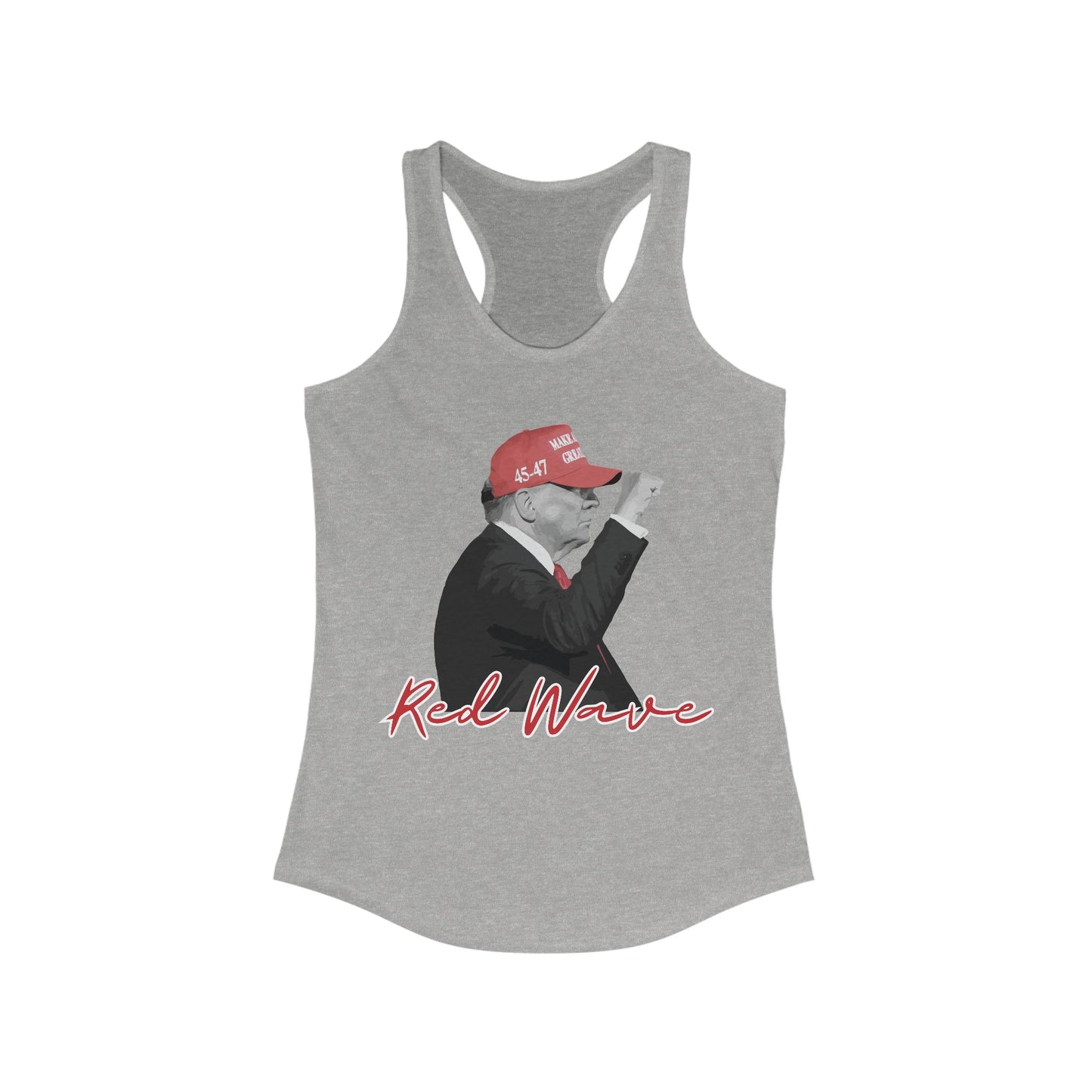 Trump Red Wave - Women's Racerback Tank