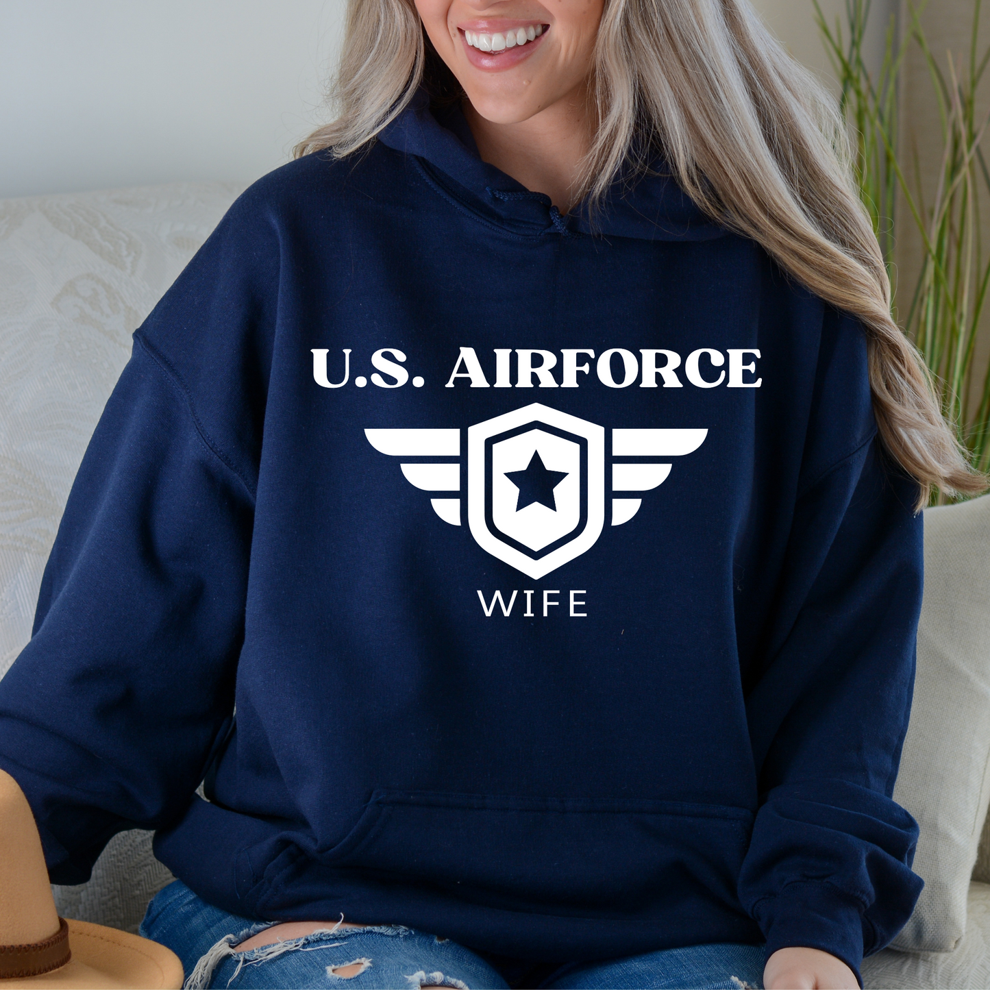 U.S. Airforce Wife - Unisex Hoodie