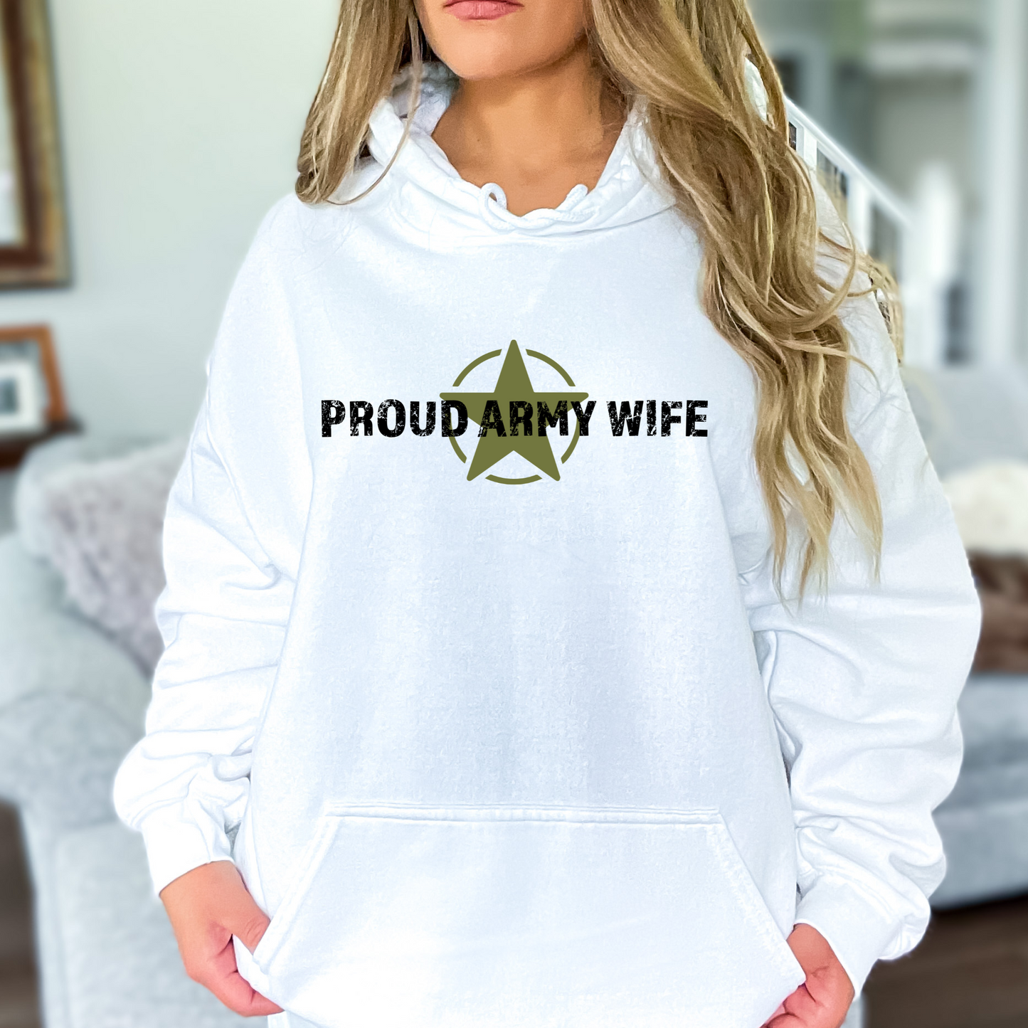 Proud Army Wife - Unisex Hoodie