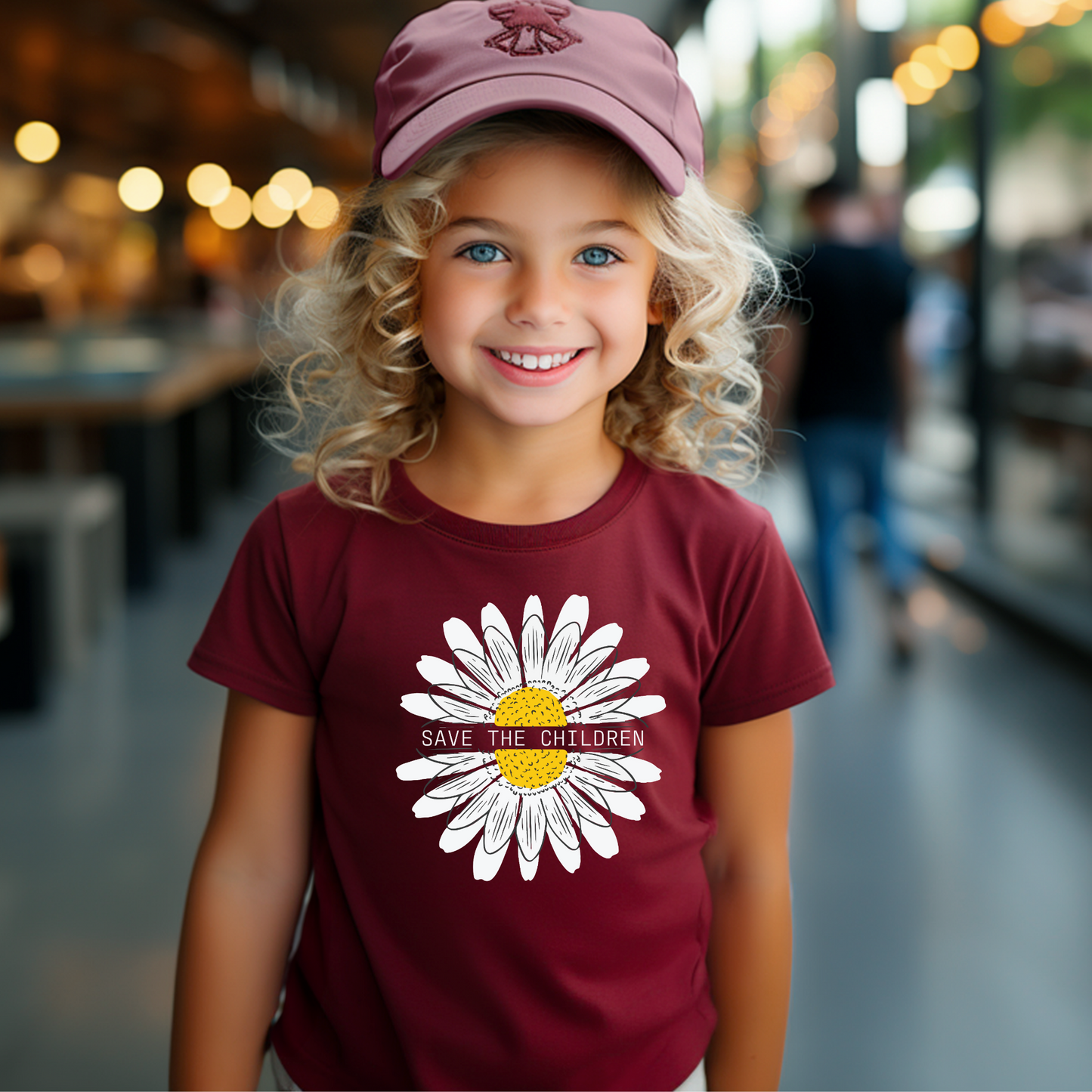 Save The Children Sunflower - Youth Short Sleeve T-Shirt