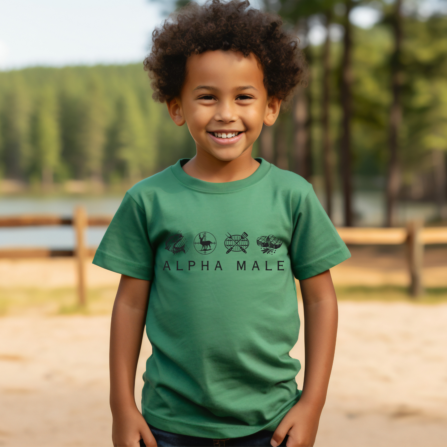 Alpha Male - Youth Short Sleeve T-Shirt