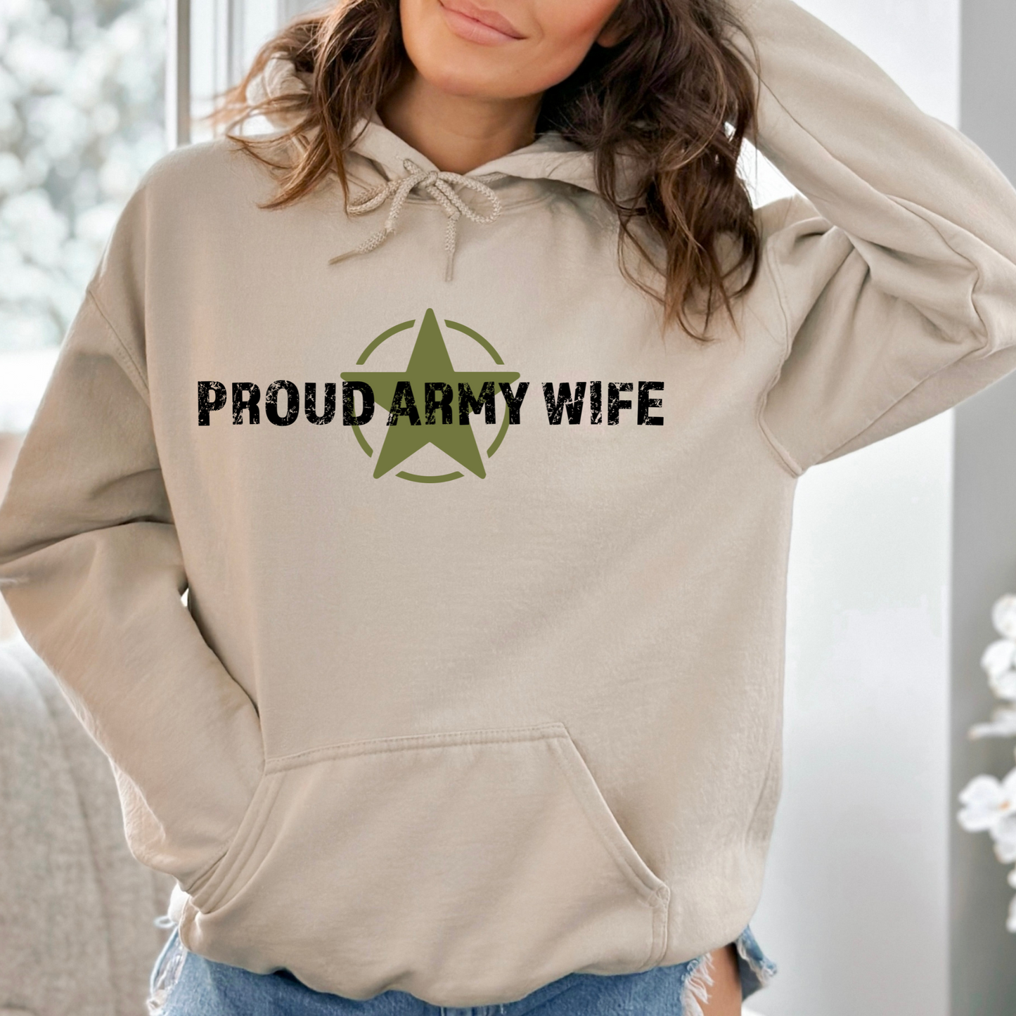 Proud Army Wife - Unisex Hoodie