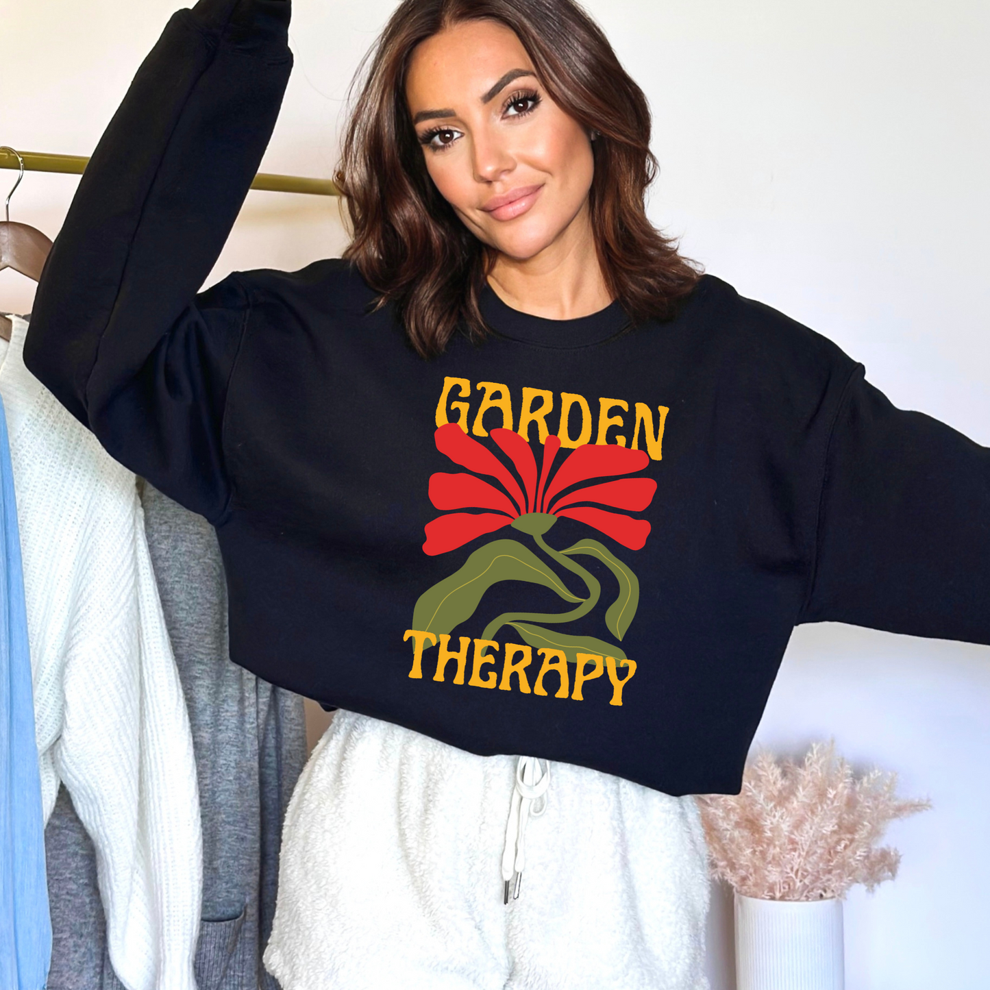 Garden Therapy - Unisex Crewneck Sweatshirt