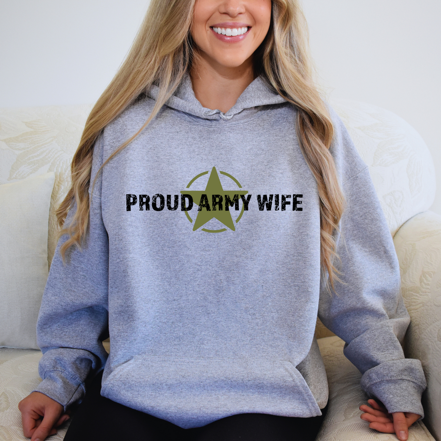Proud Army Wife - Unisex Hoodie