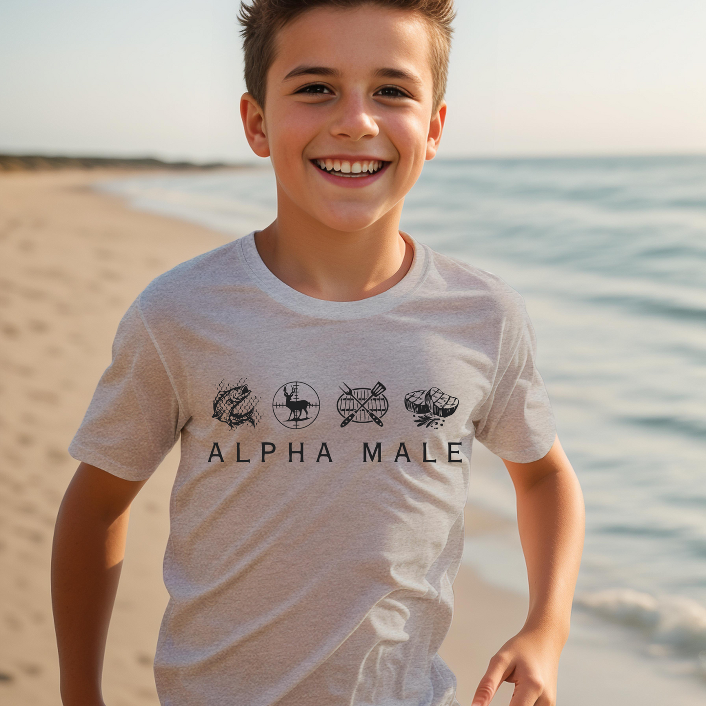 Alpha Male - Youth Short Sleeve T-Shirt