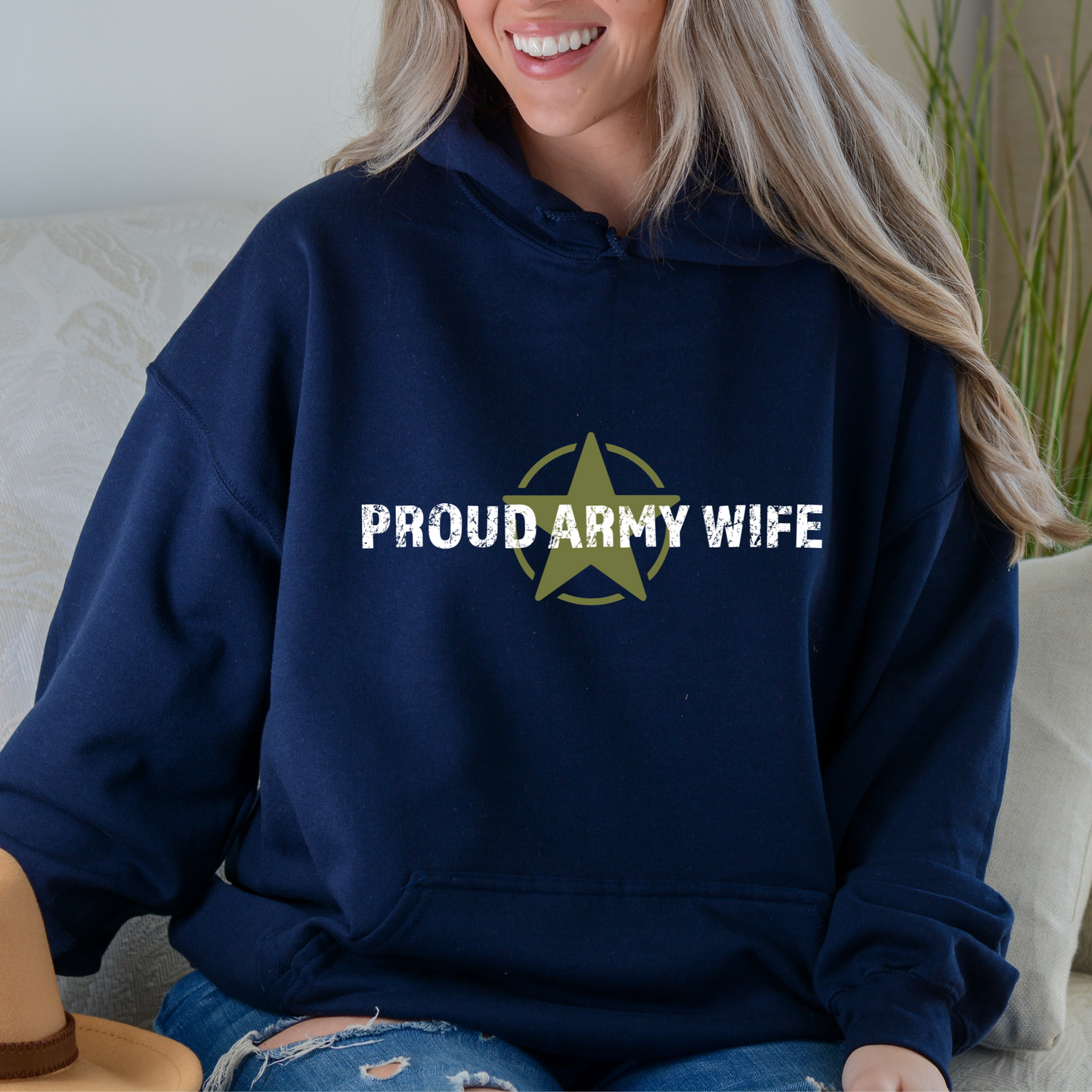 Proud Army Wife - Unisex Hoodie