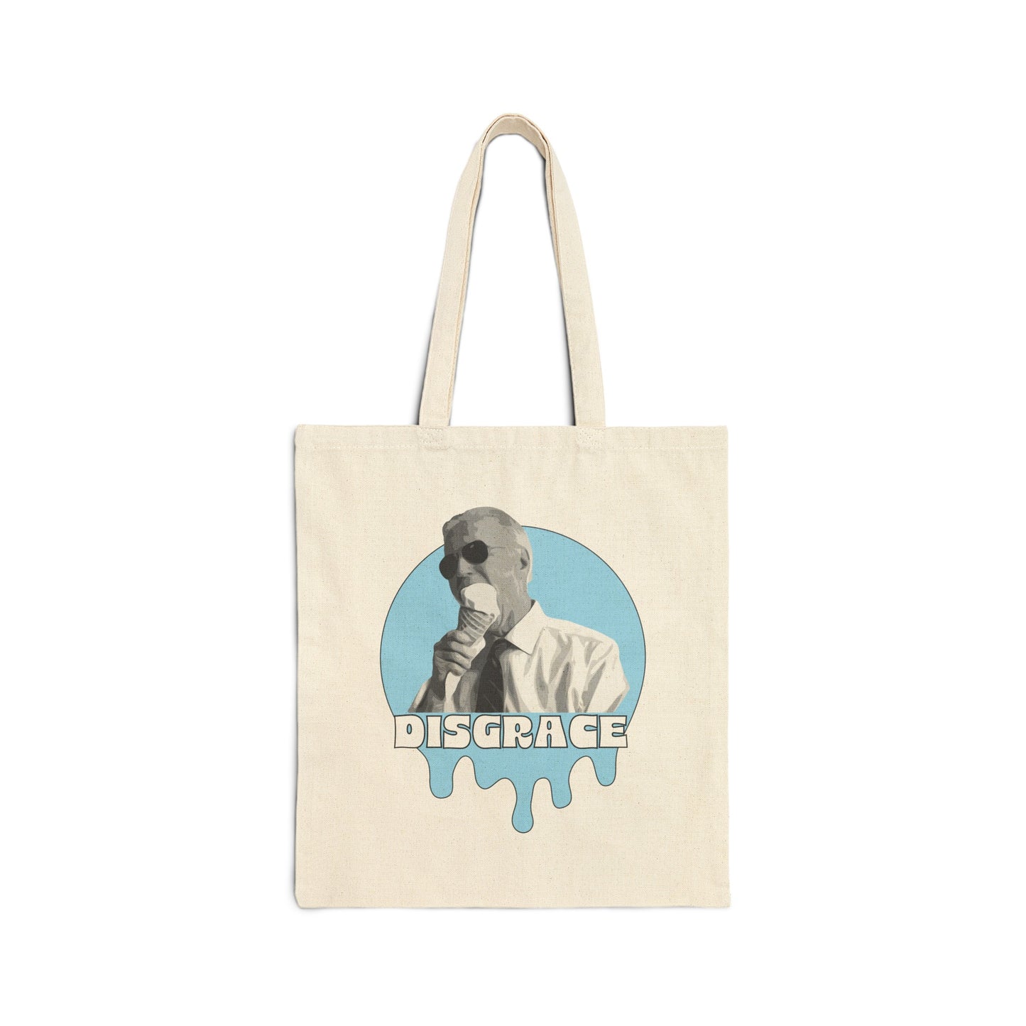 Biden Disgrace - Cotton Canvas Tote Bag