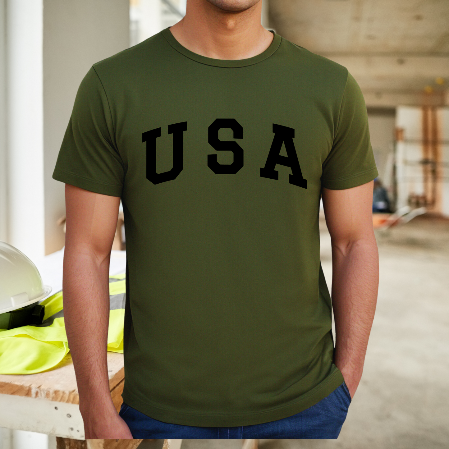 USA - Unisex Jersey Tee