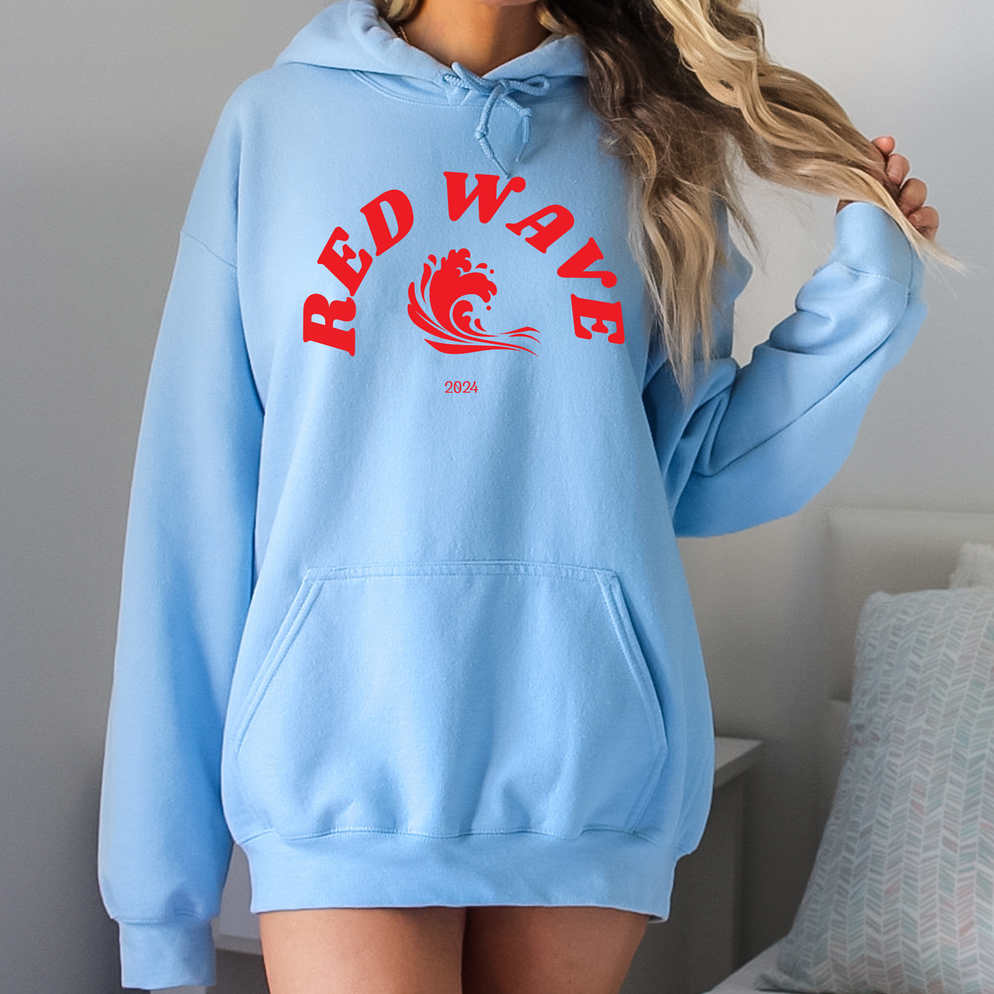 Red Wave 2024 - Unisex Hoodie