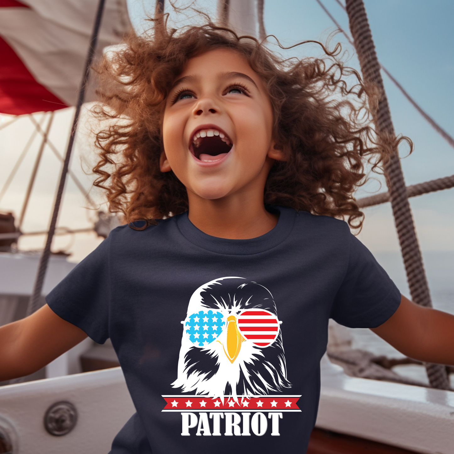 Patriot Eagle - Youth Short Sleeve T-Shirt