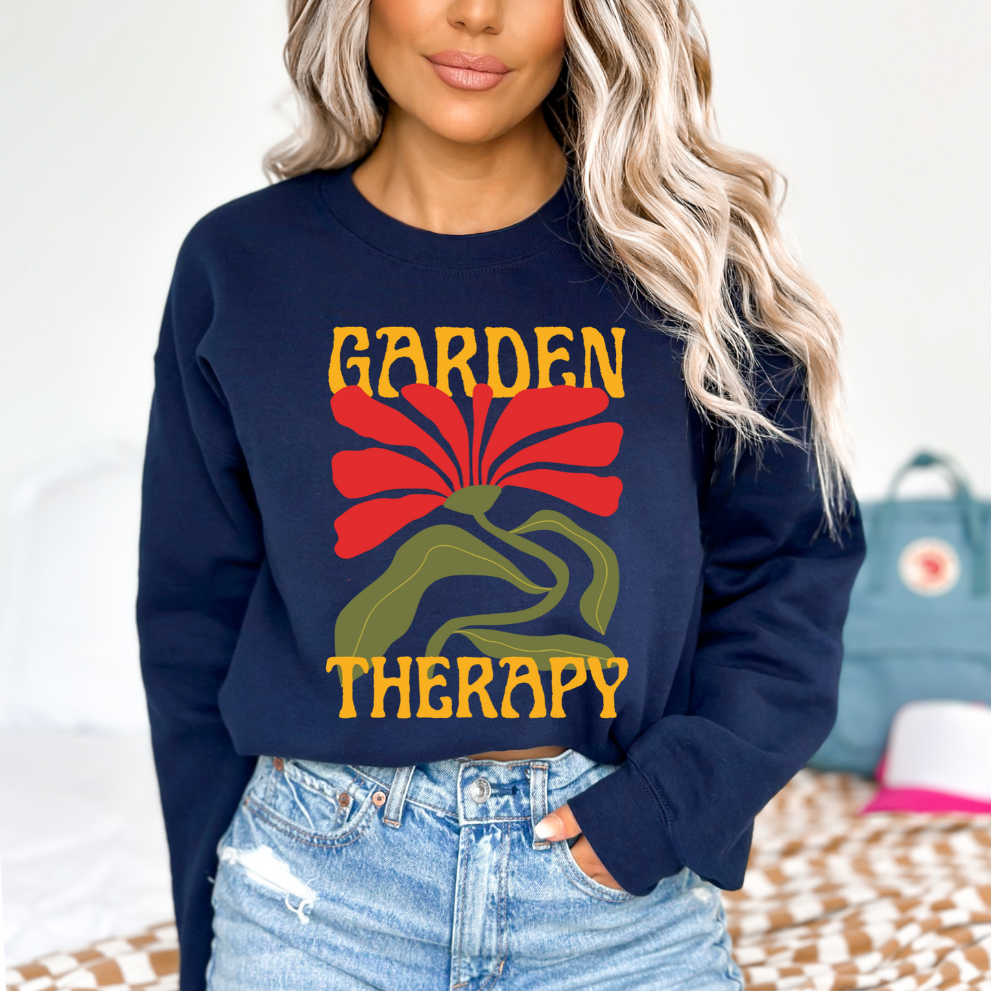 Garden Therapy - Unisex Crewneck Sweatshirt