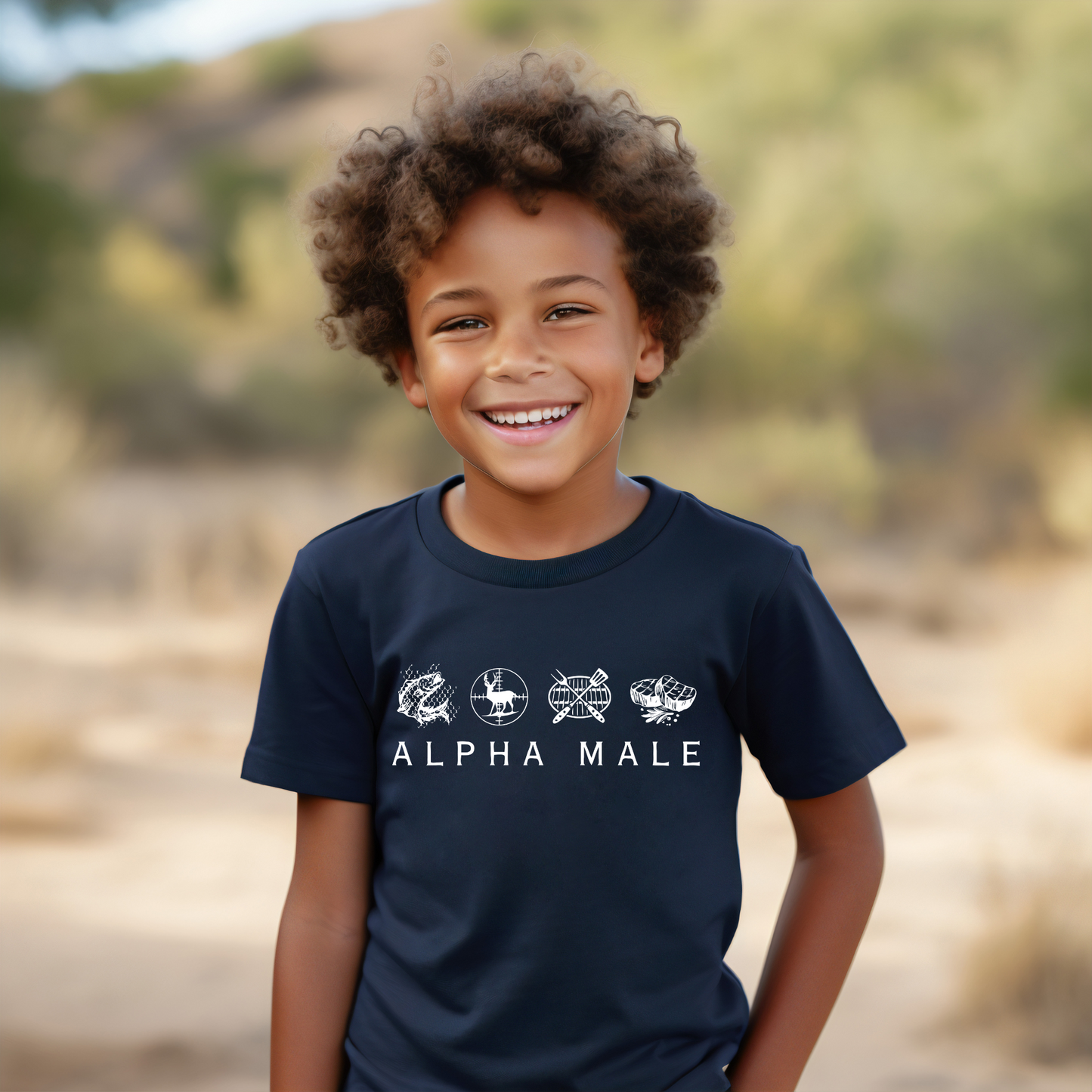 Alpha Male - Youth Short Sleeve T-Shirt