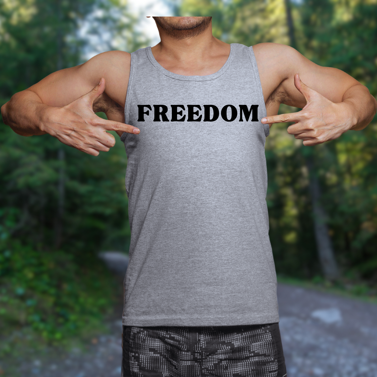 Freedom - Unisex Jersey Tank Top