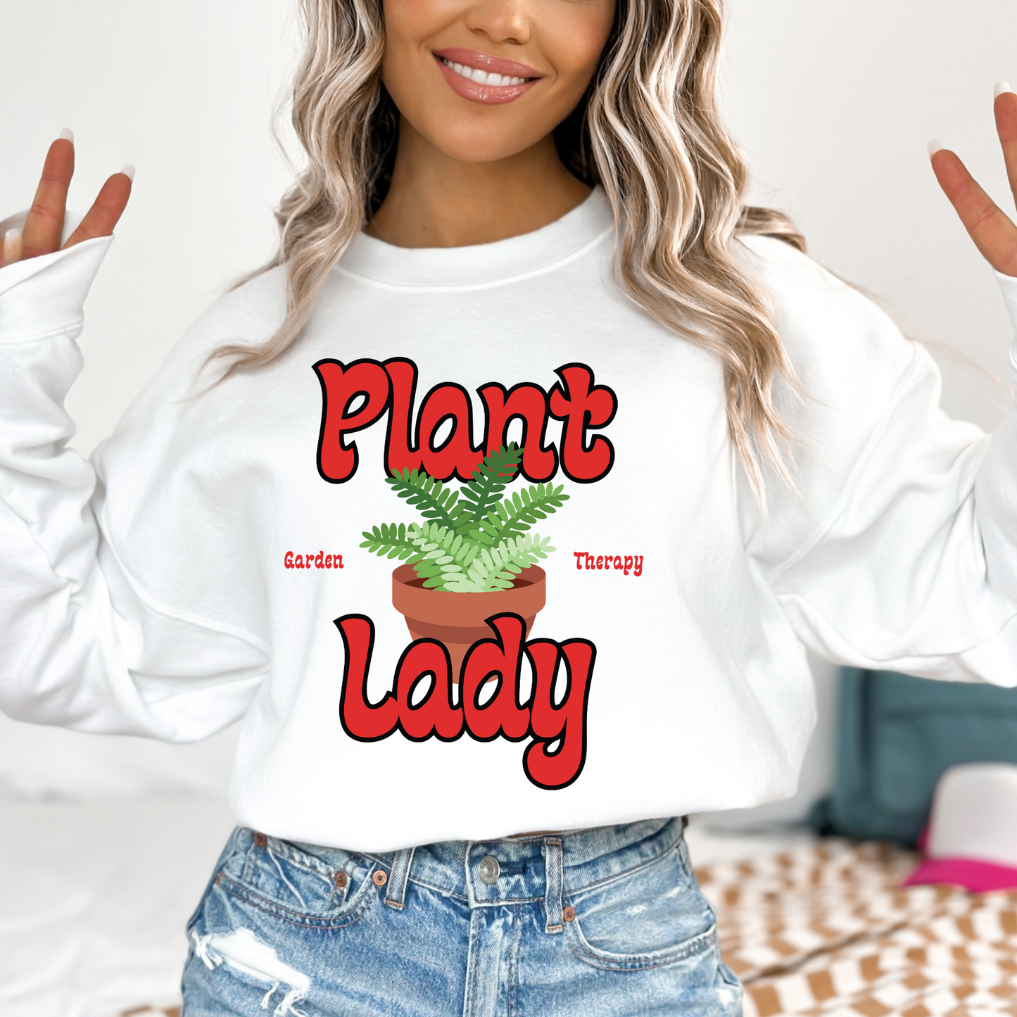 Plant Lady - Unisex Crewneck Sweatshirt