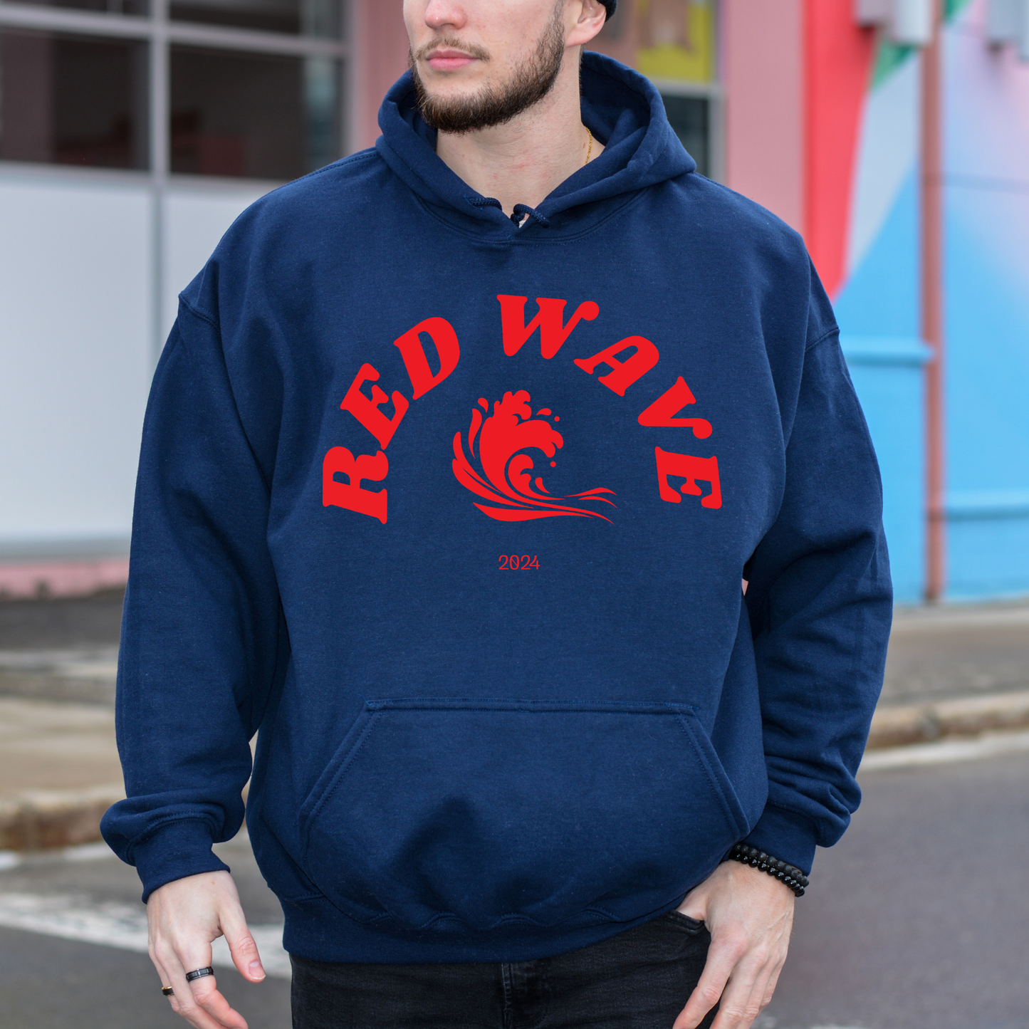 Red Wave 2024 - Unisex Hoodie