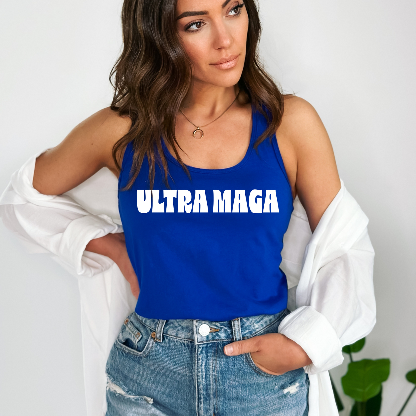 ULTRA MAGA - Women's Racerback Tank