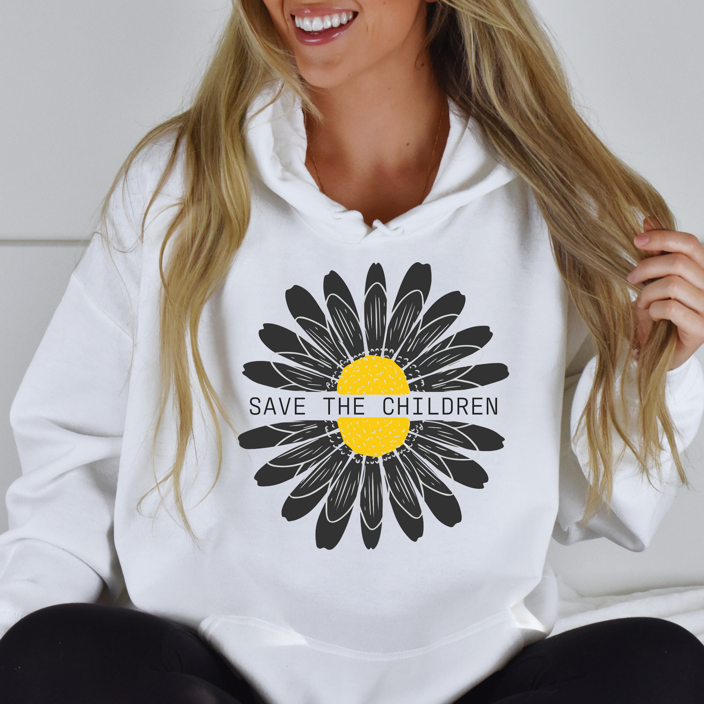 Save The Children Sunflower - Unisex Hoodie