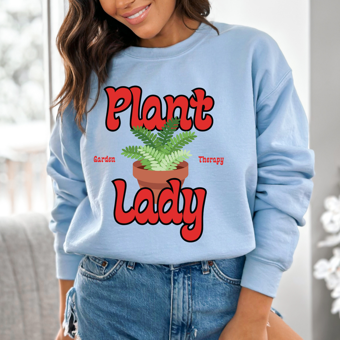 Plant Lady - Unisex Crewneck Sweatshirt