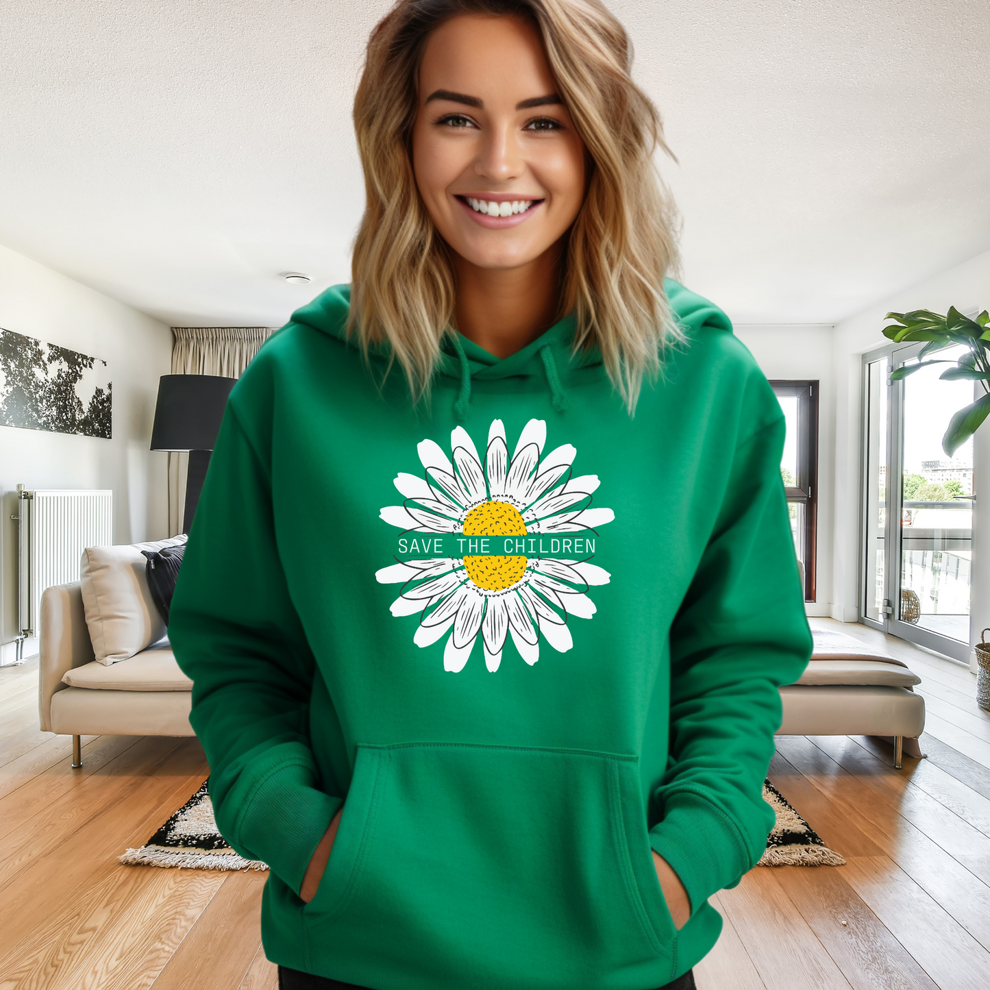 Save The Children Sunflower - Unisex Hoodie