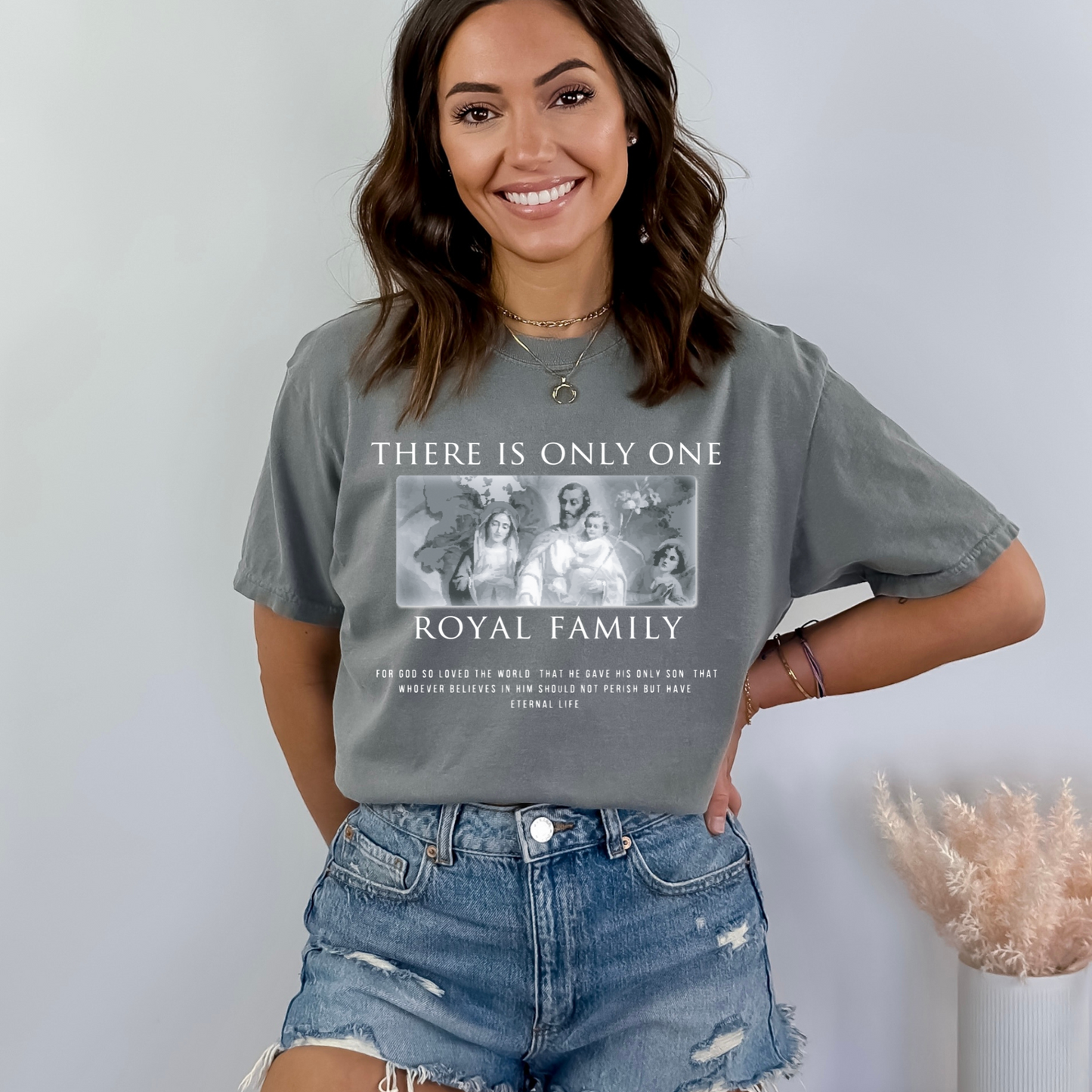 Only One Royal Family - Unisex Garment-Dyed Heavyweight Tee