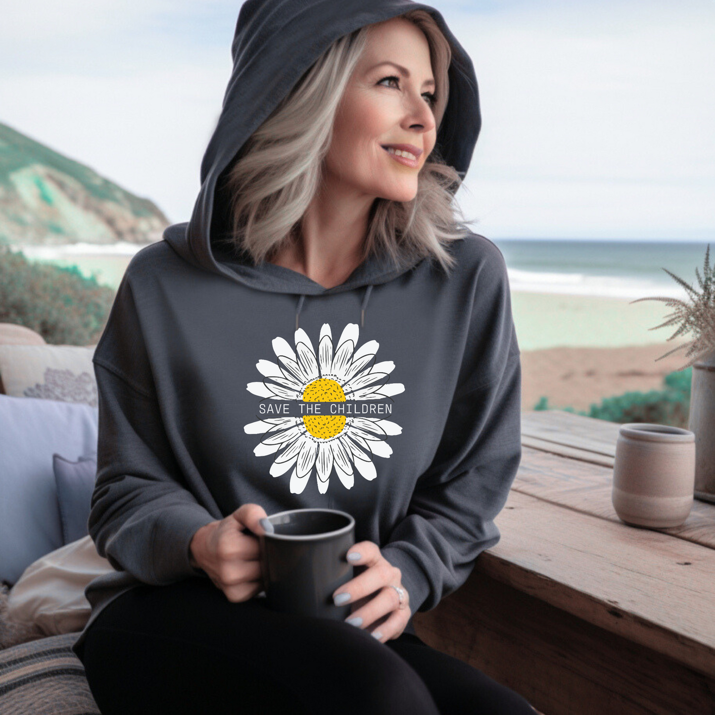 Save The Children Sunflower - Unisex Hoodie