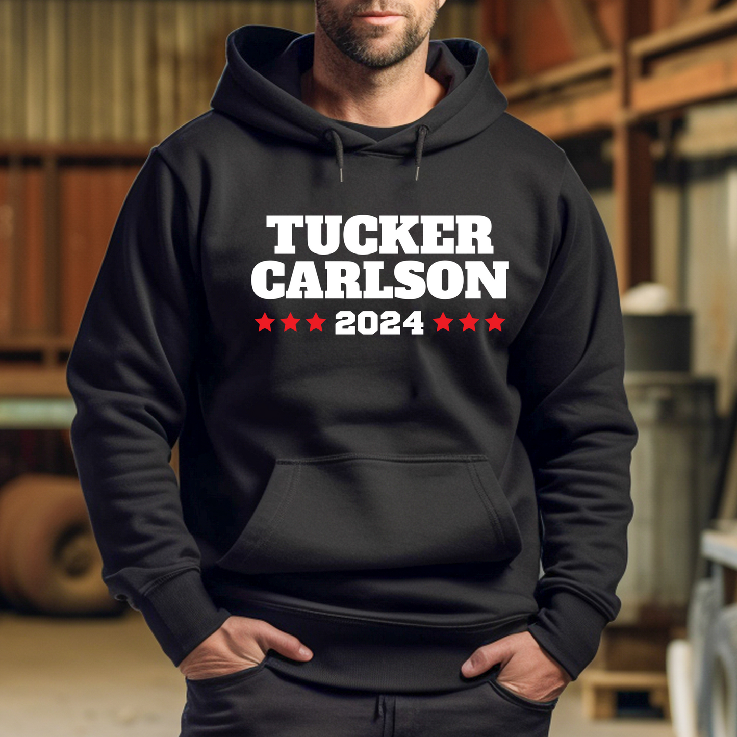 Tucker Carlson 2024 - Unisex Hoodie